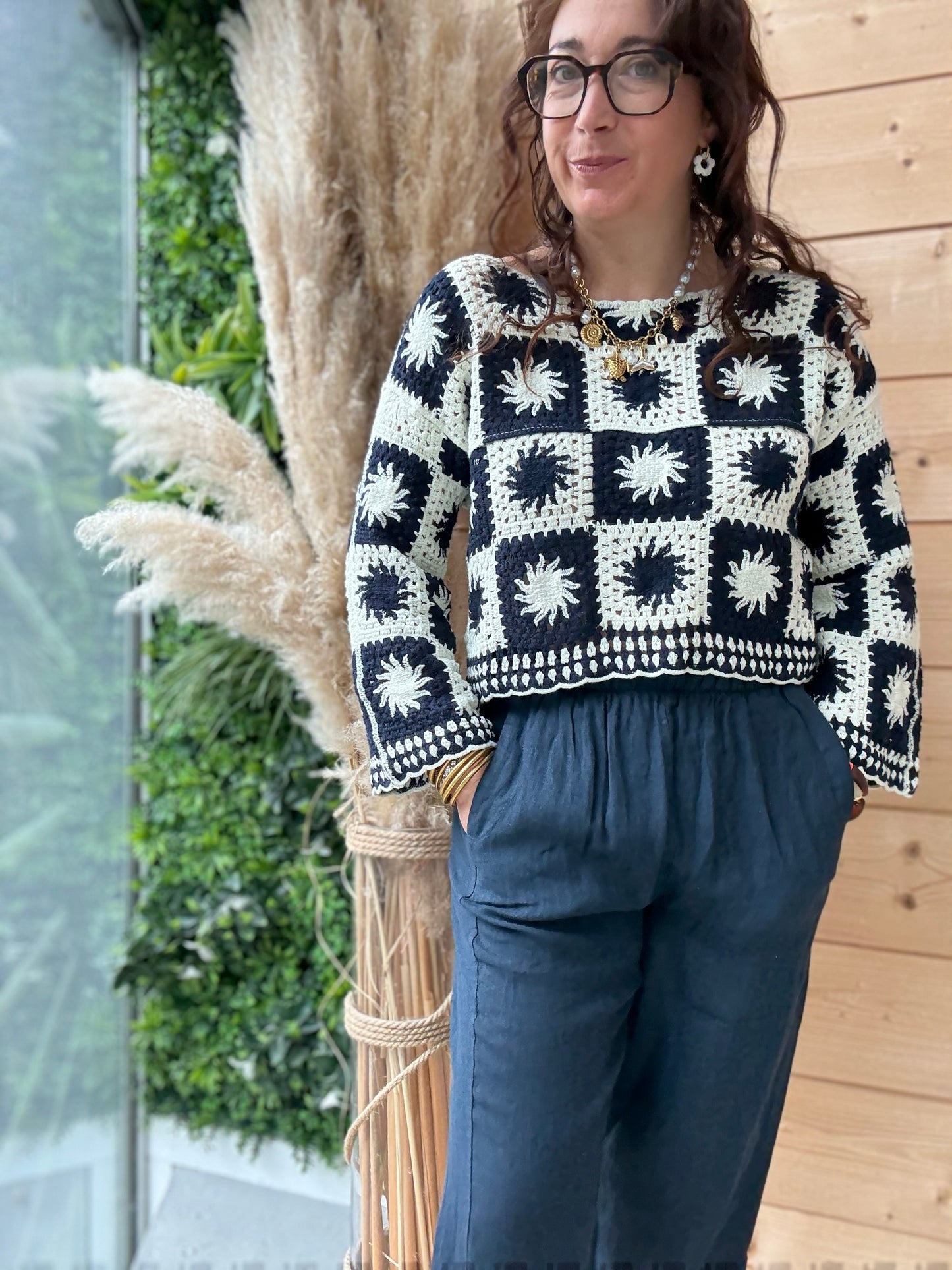 Pantalon magique marine