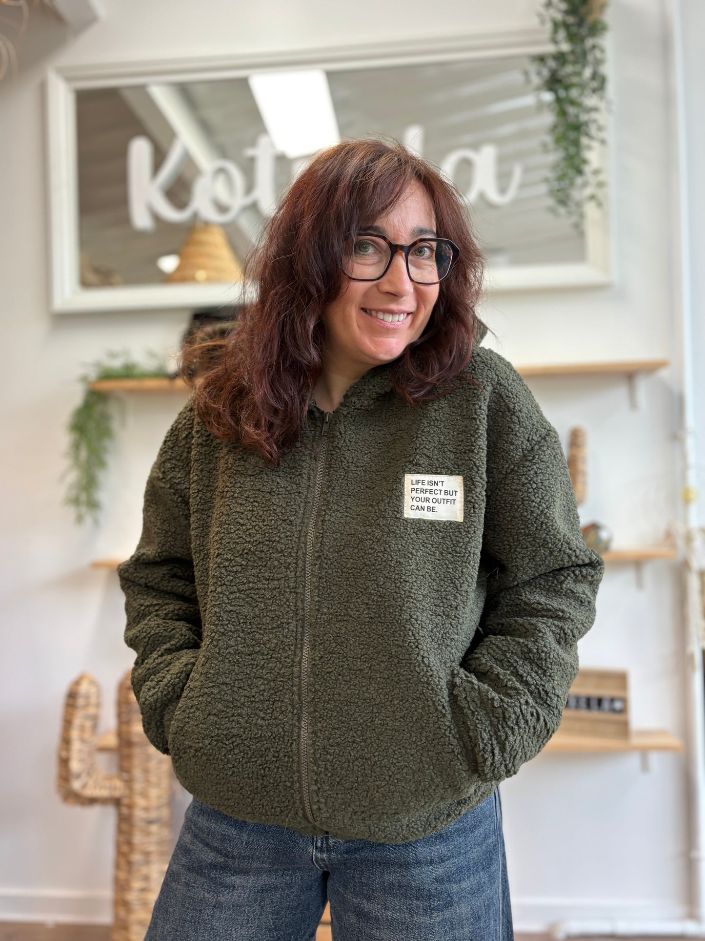 Veste Doudou kaki