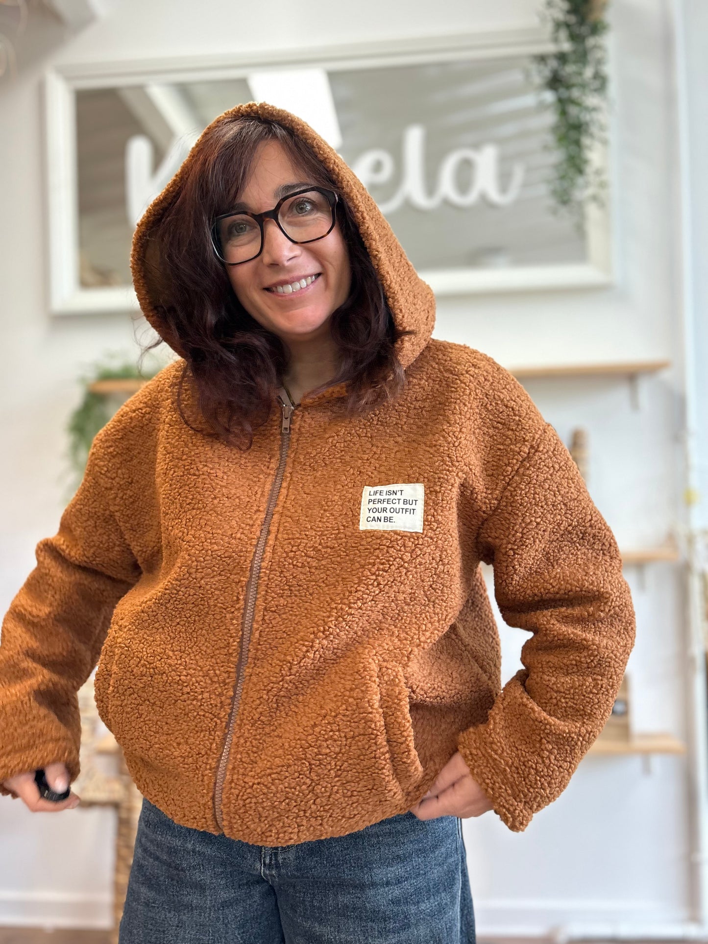 Veste Doudou camel