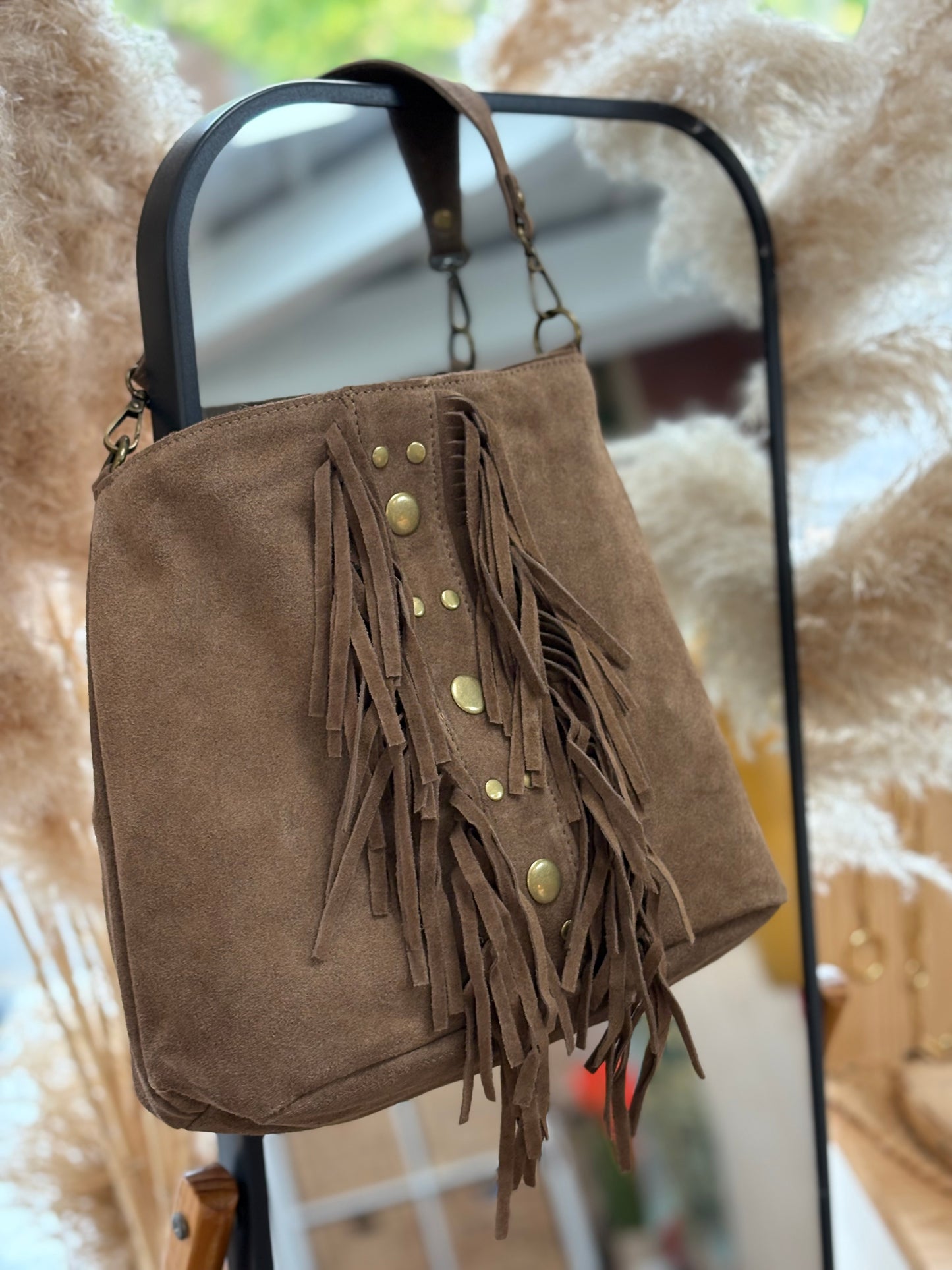 Sac franges western