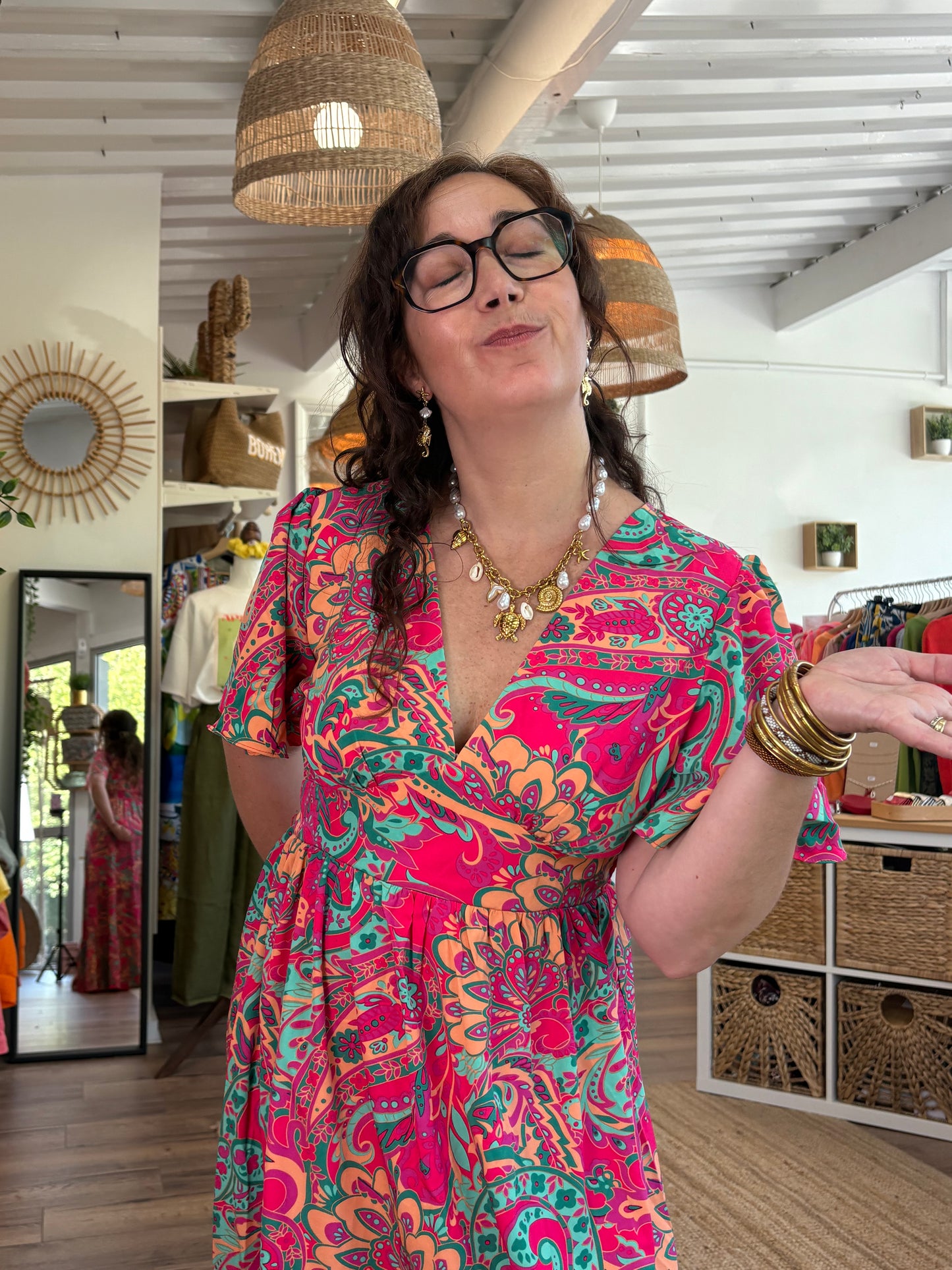Robe pepita