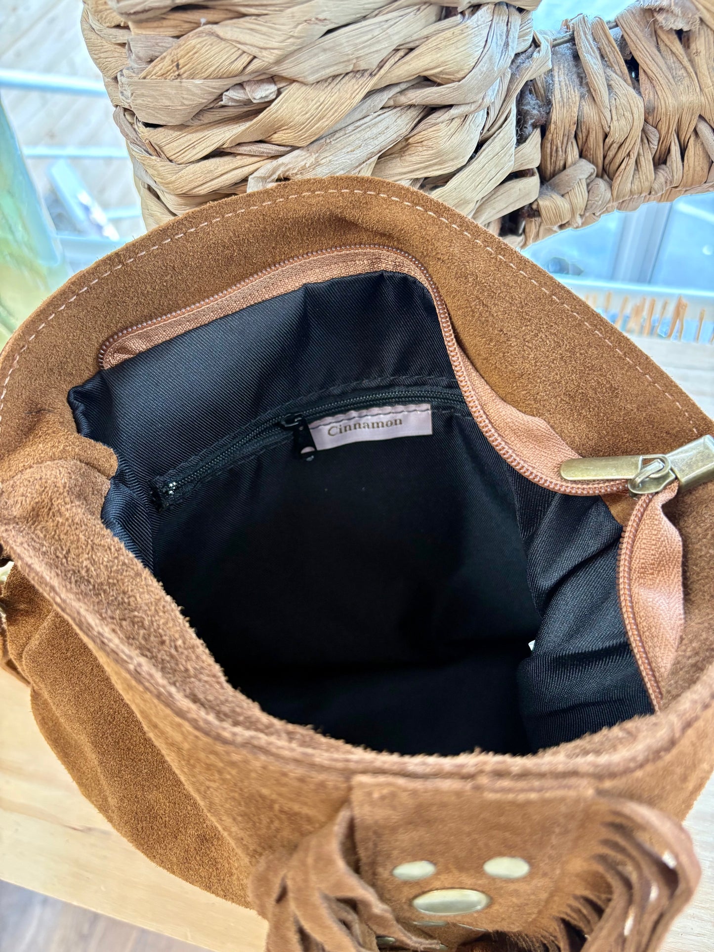 Sac franges western