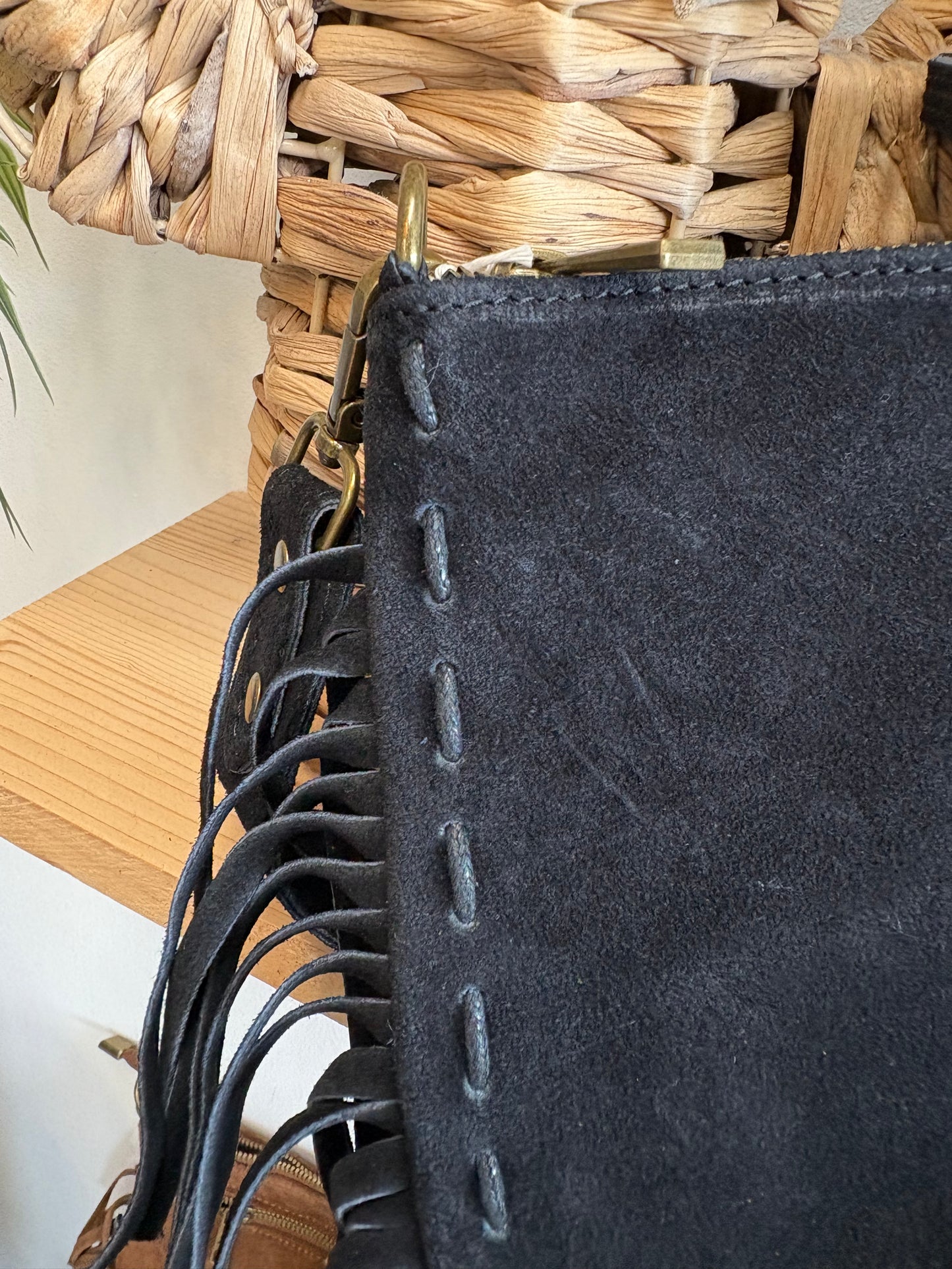 Sac à franges noir