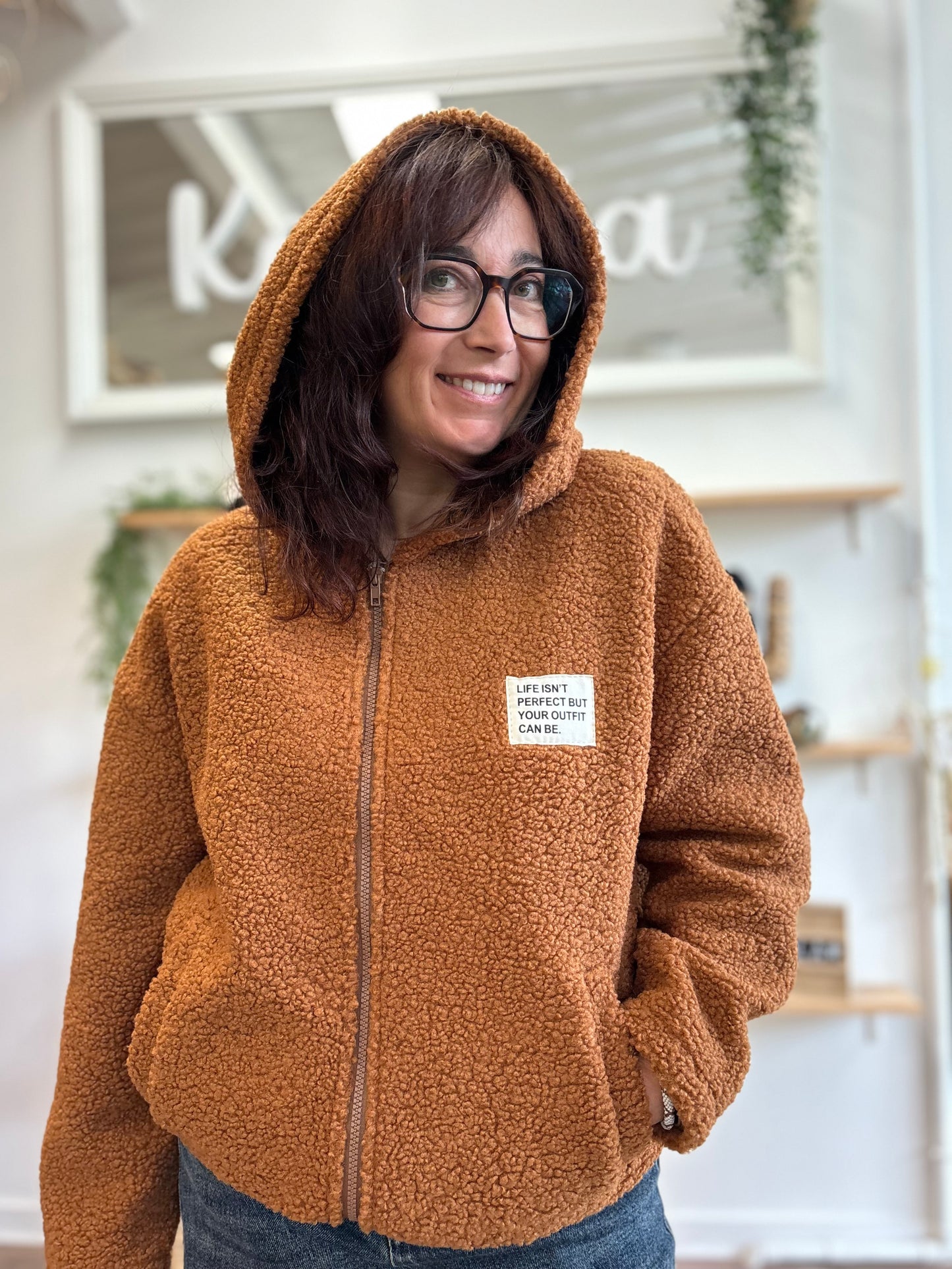 Veste Doudou camel