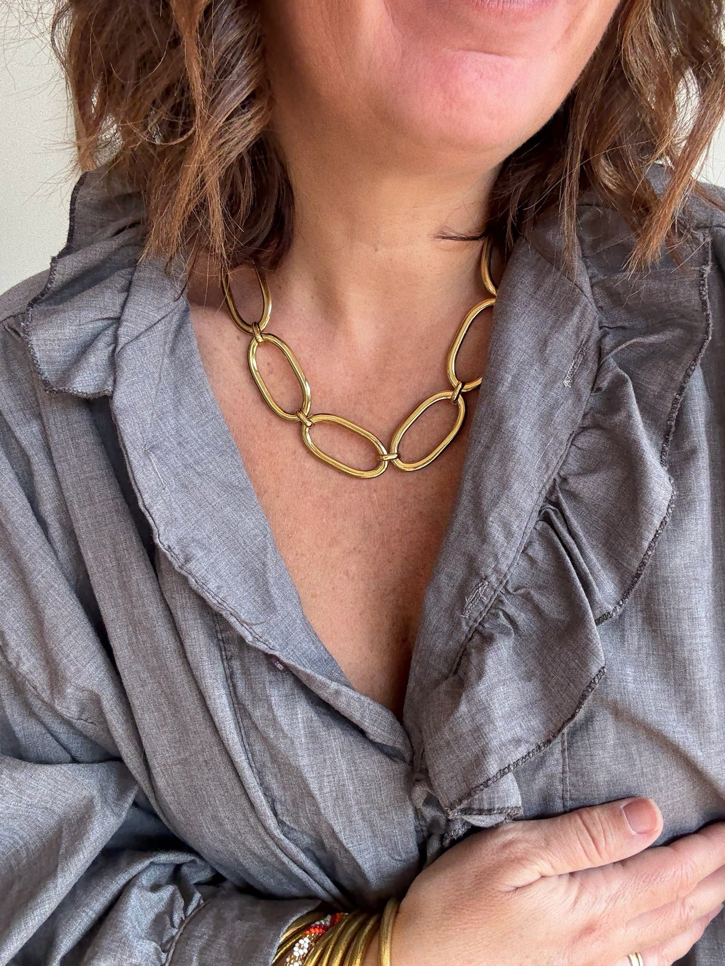 Chemise Tania froufrou