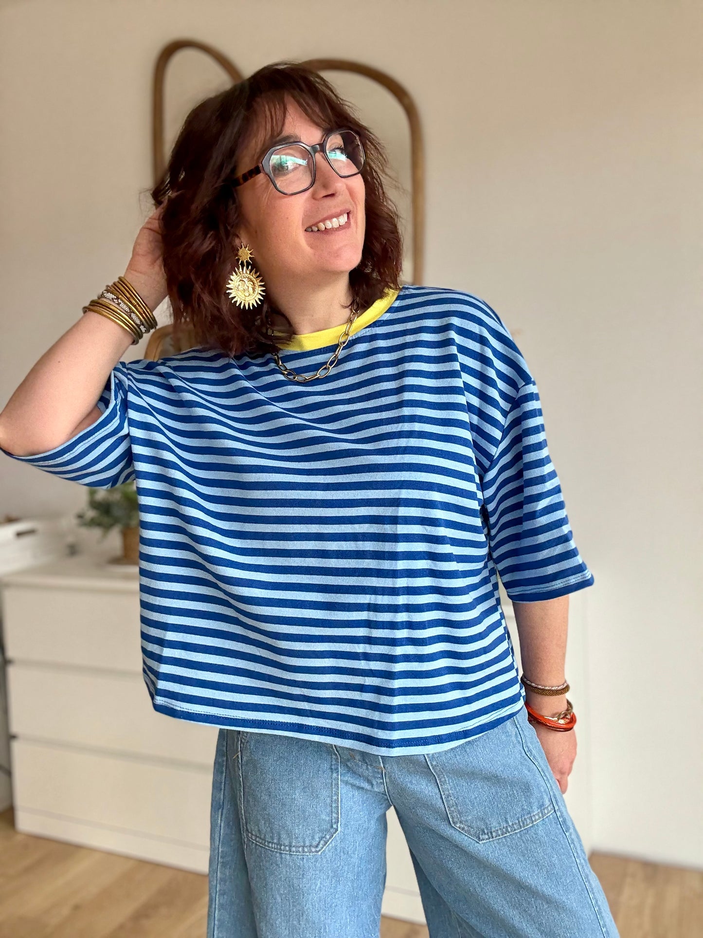 Marinière Gina Bleue