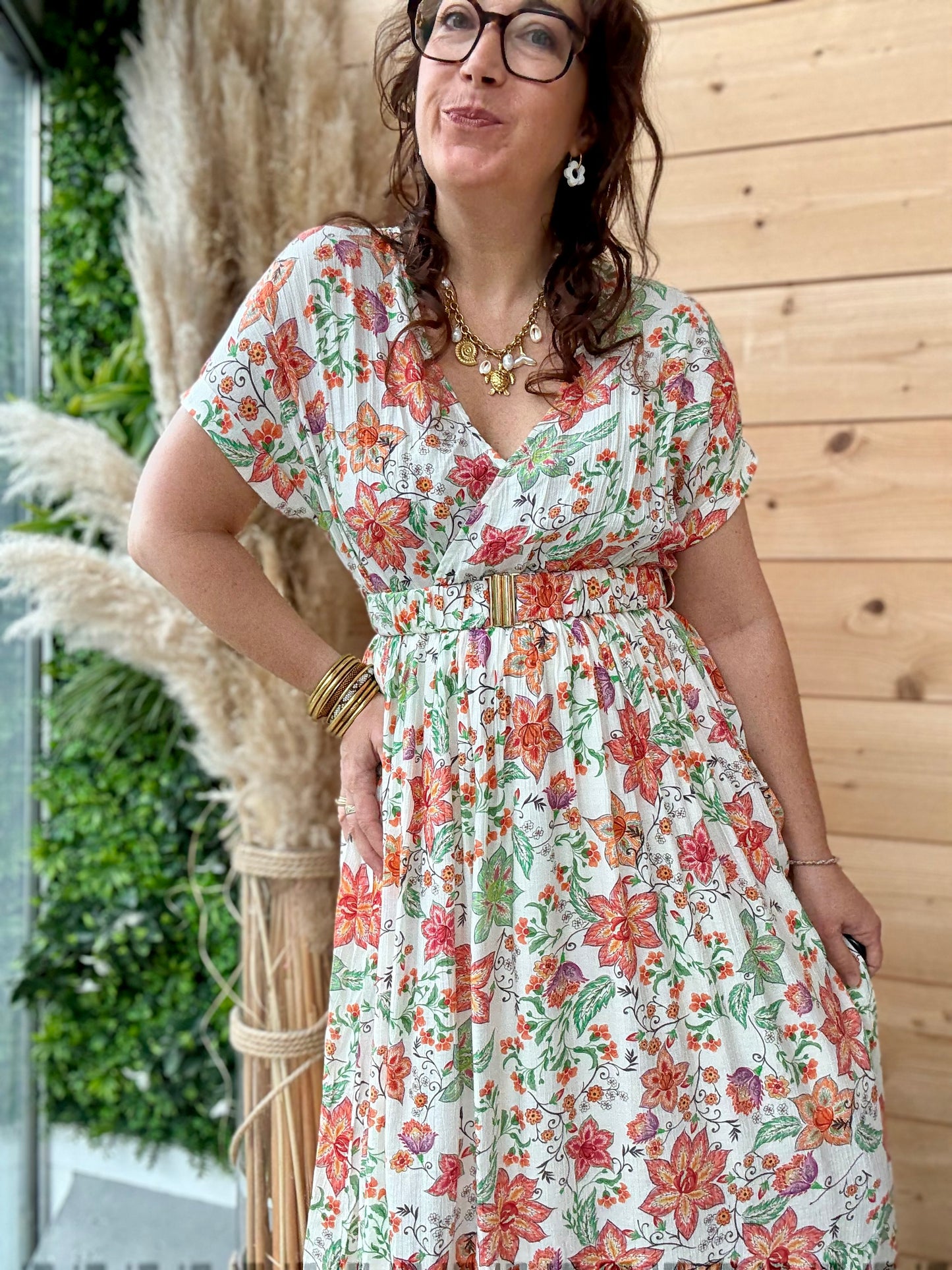 Robe rosie