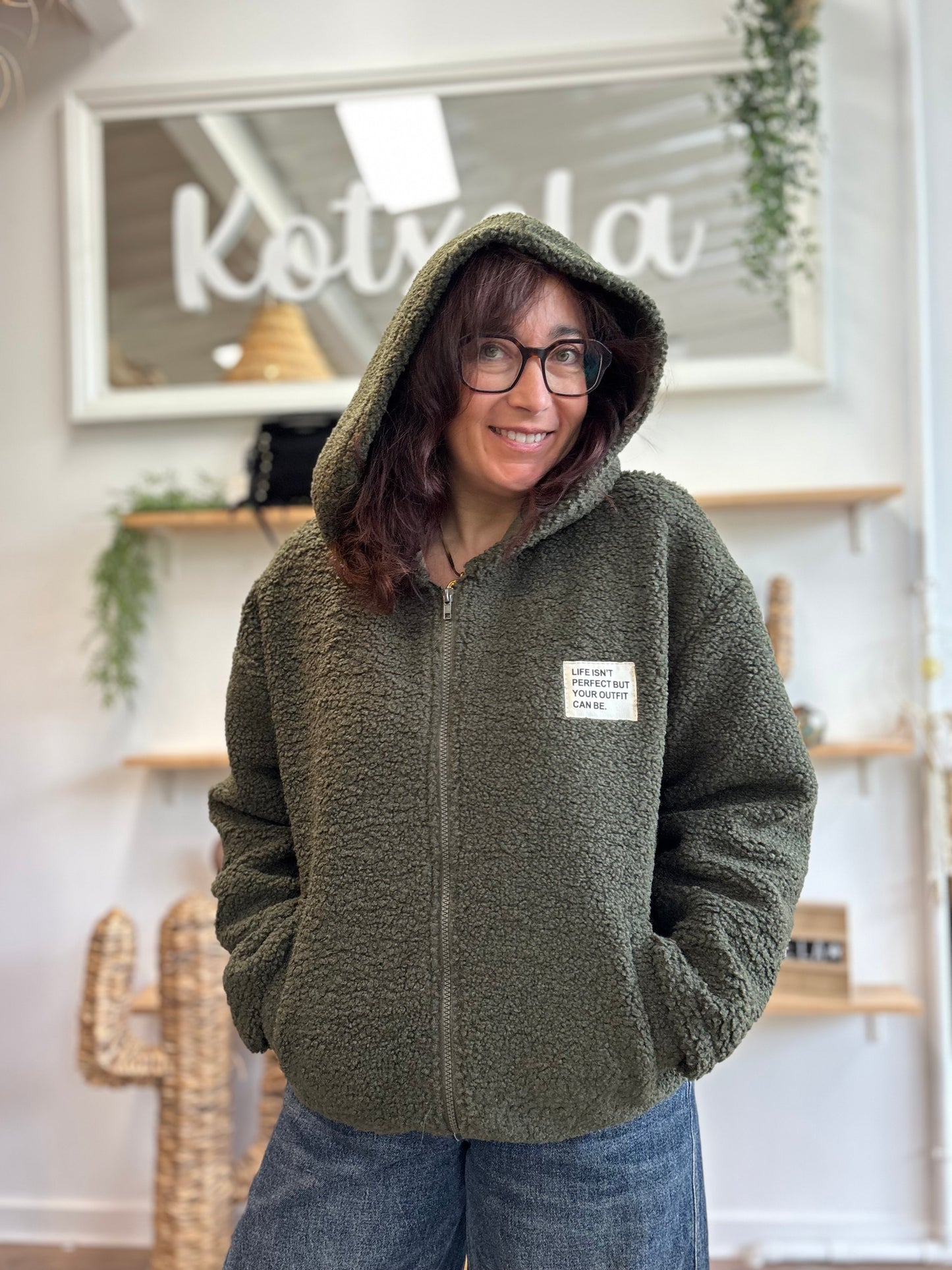 Veste Doudou kaki