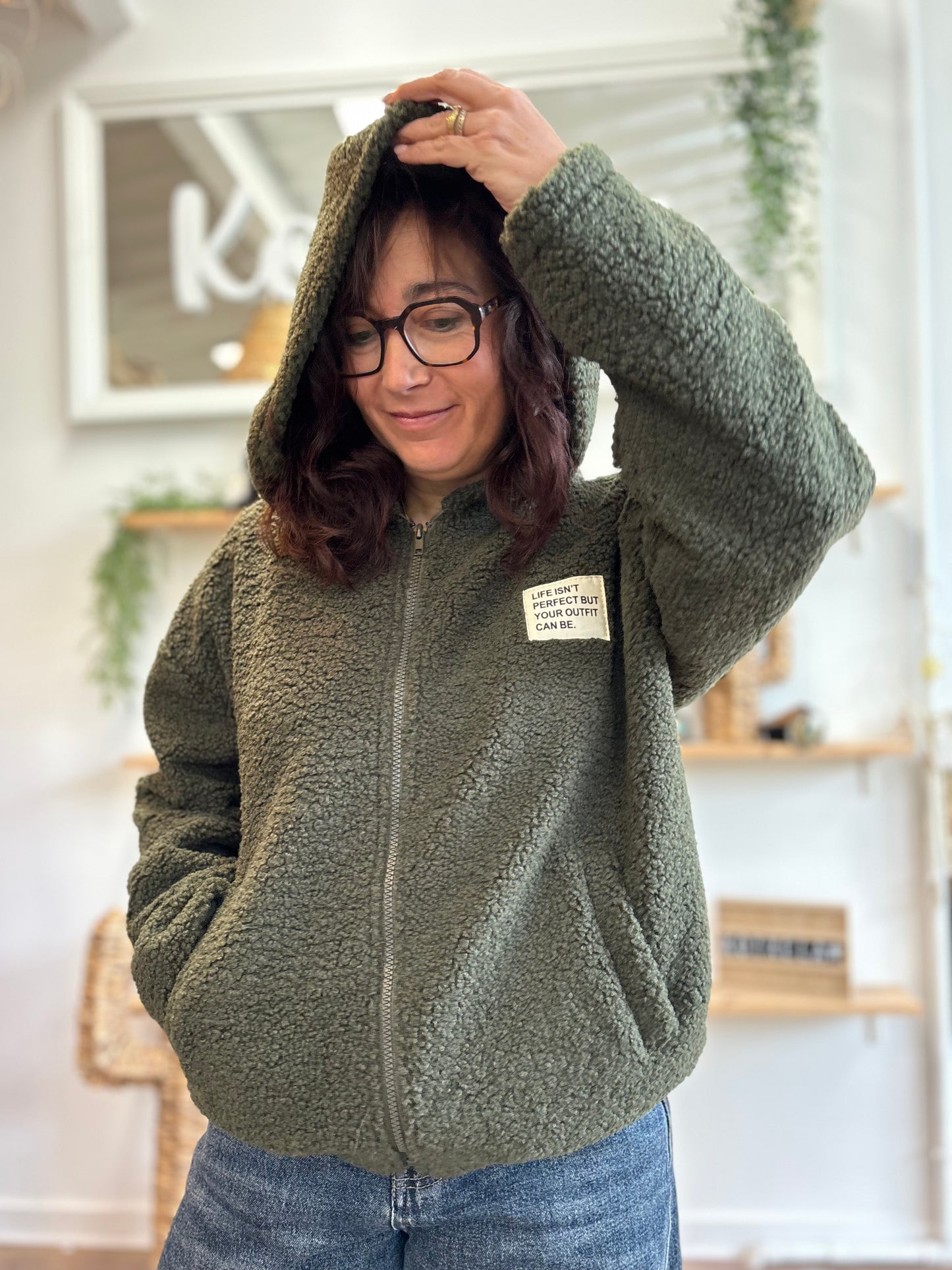 Veste Doudou kaki