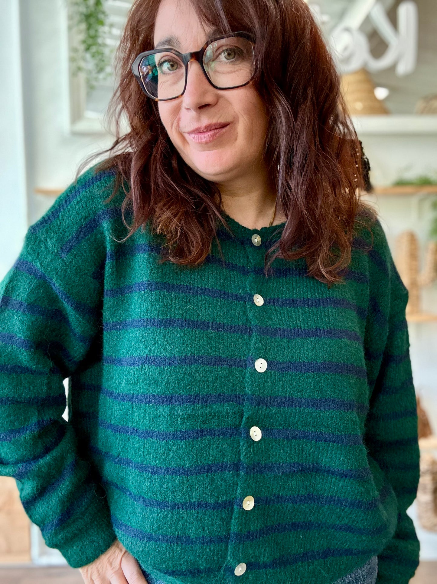 Gilet Marine /vert