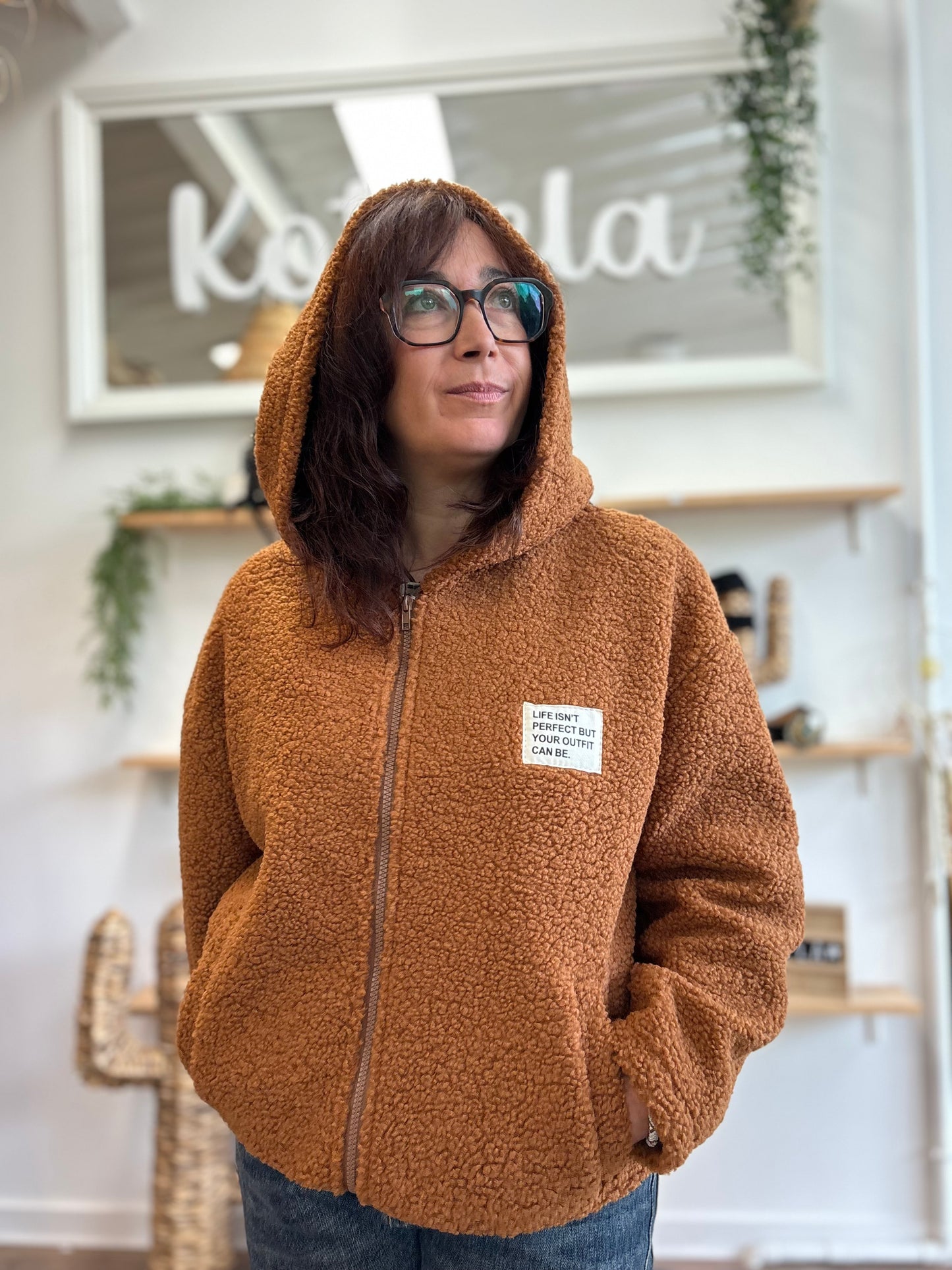 Veste Doudou camel