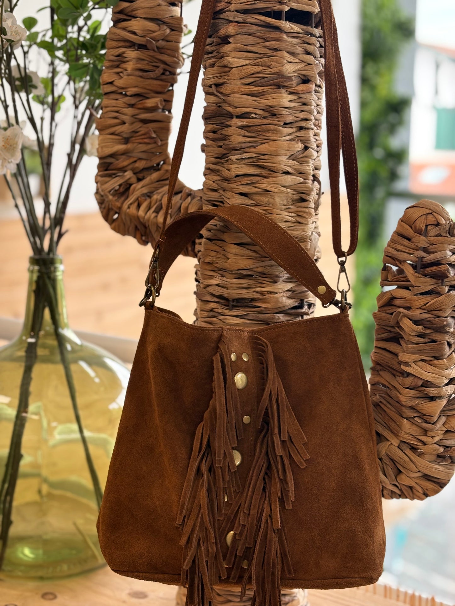 Sac franges western