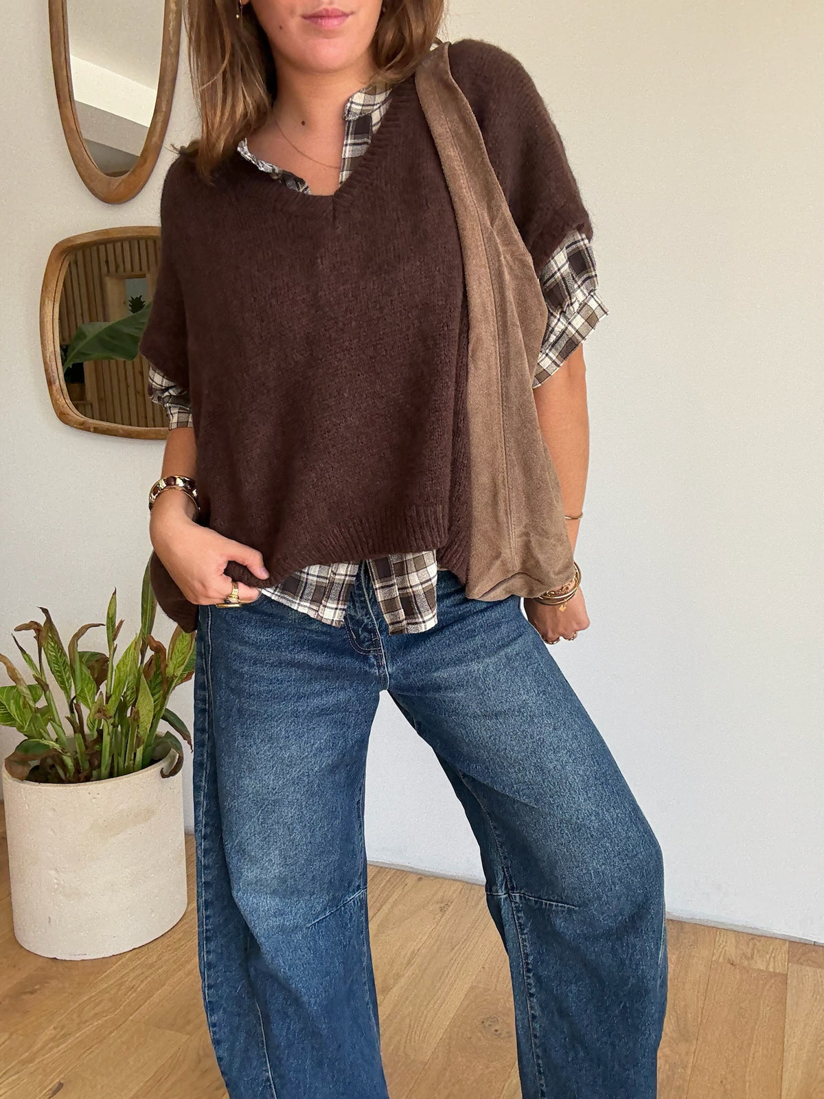 Sac Henry taupe