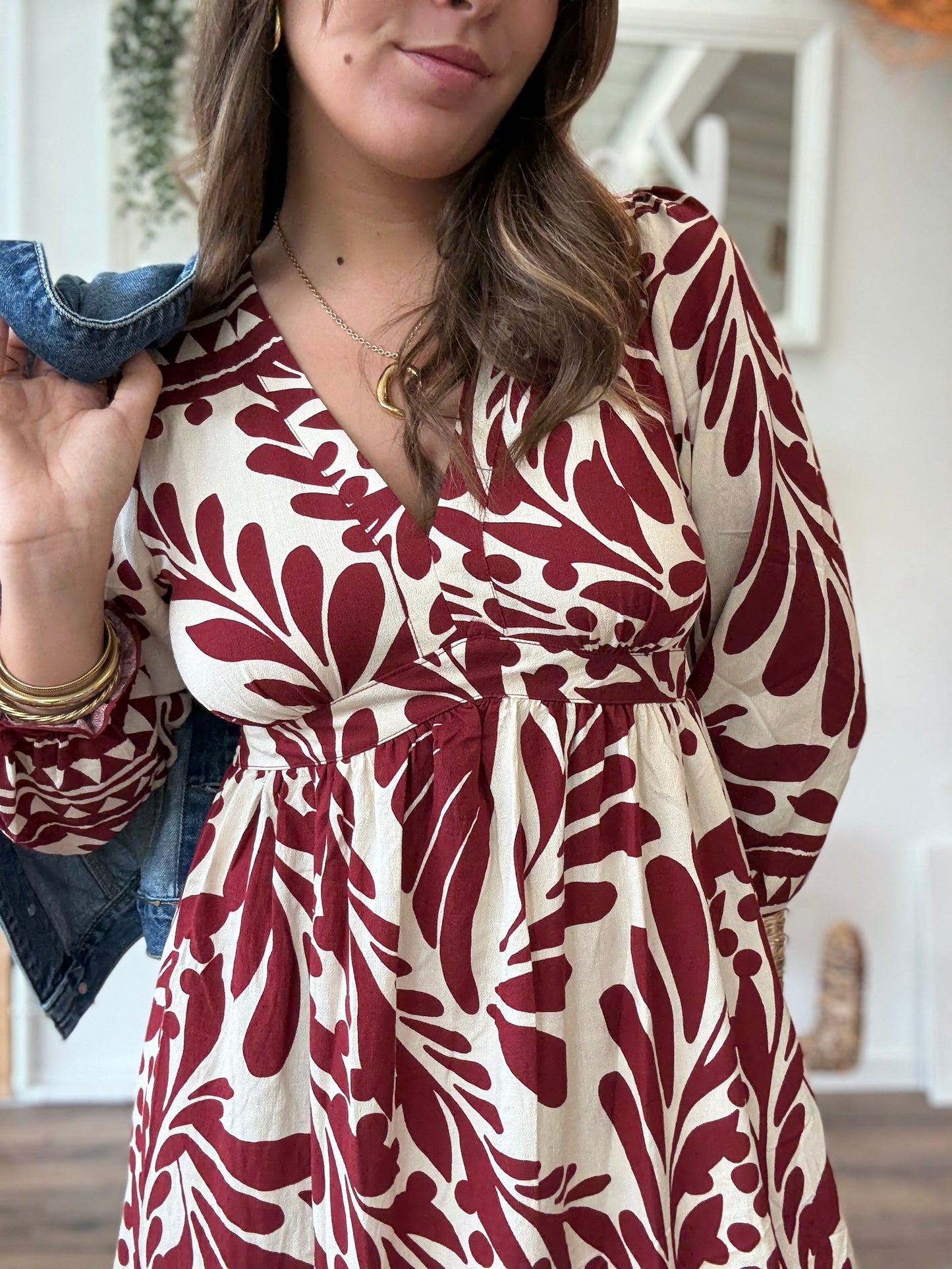 Robe Santa Fe Bordeaux