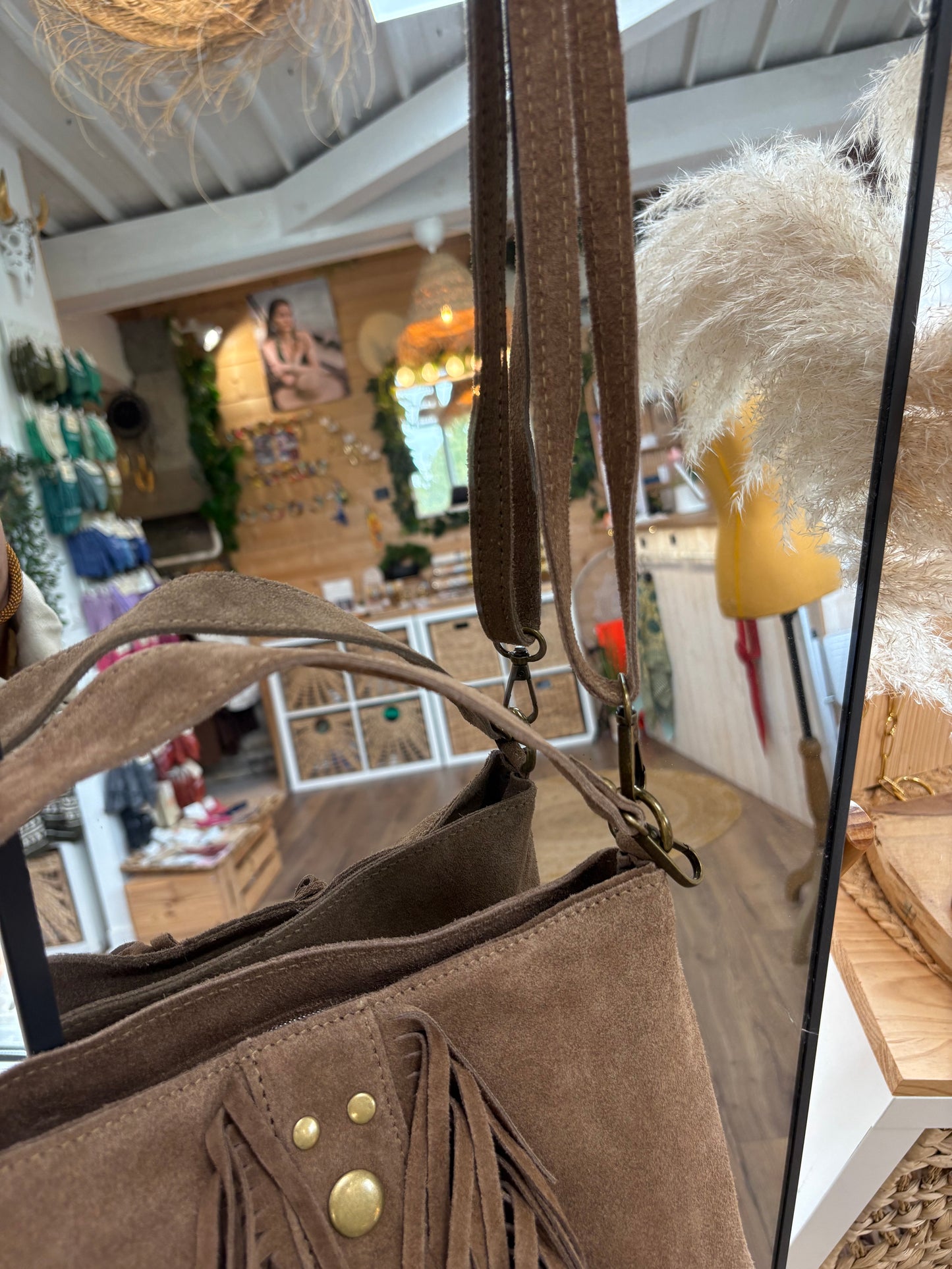 Sac franges western