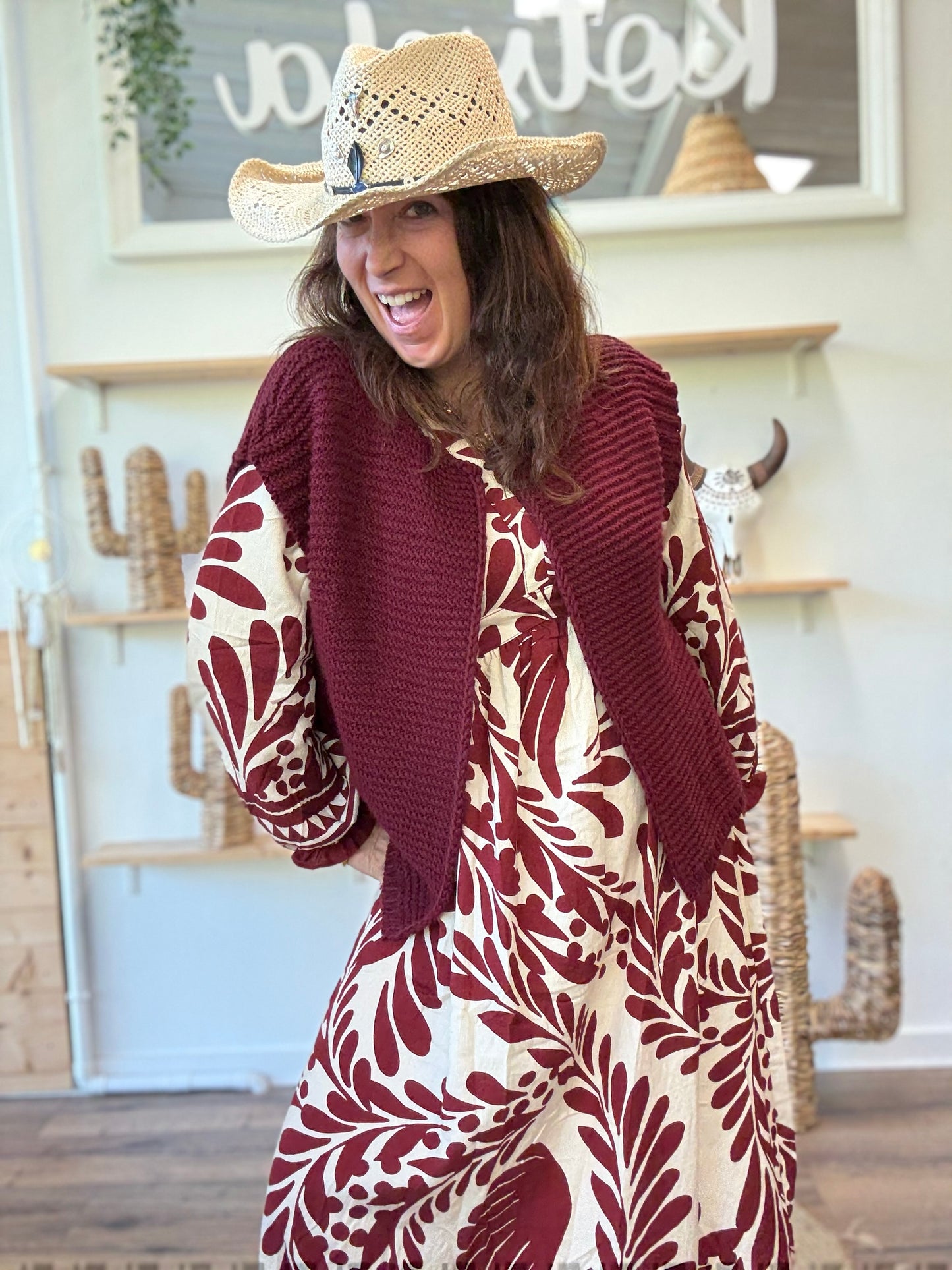 Robe Santa Fe Bordeaux