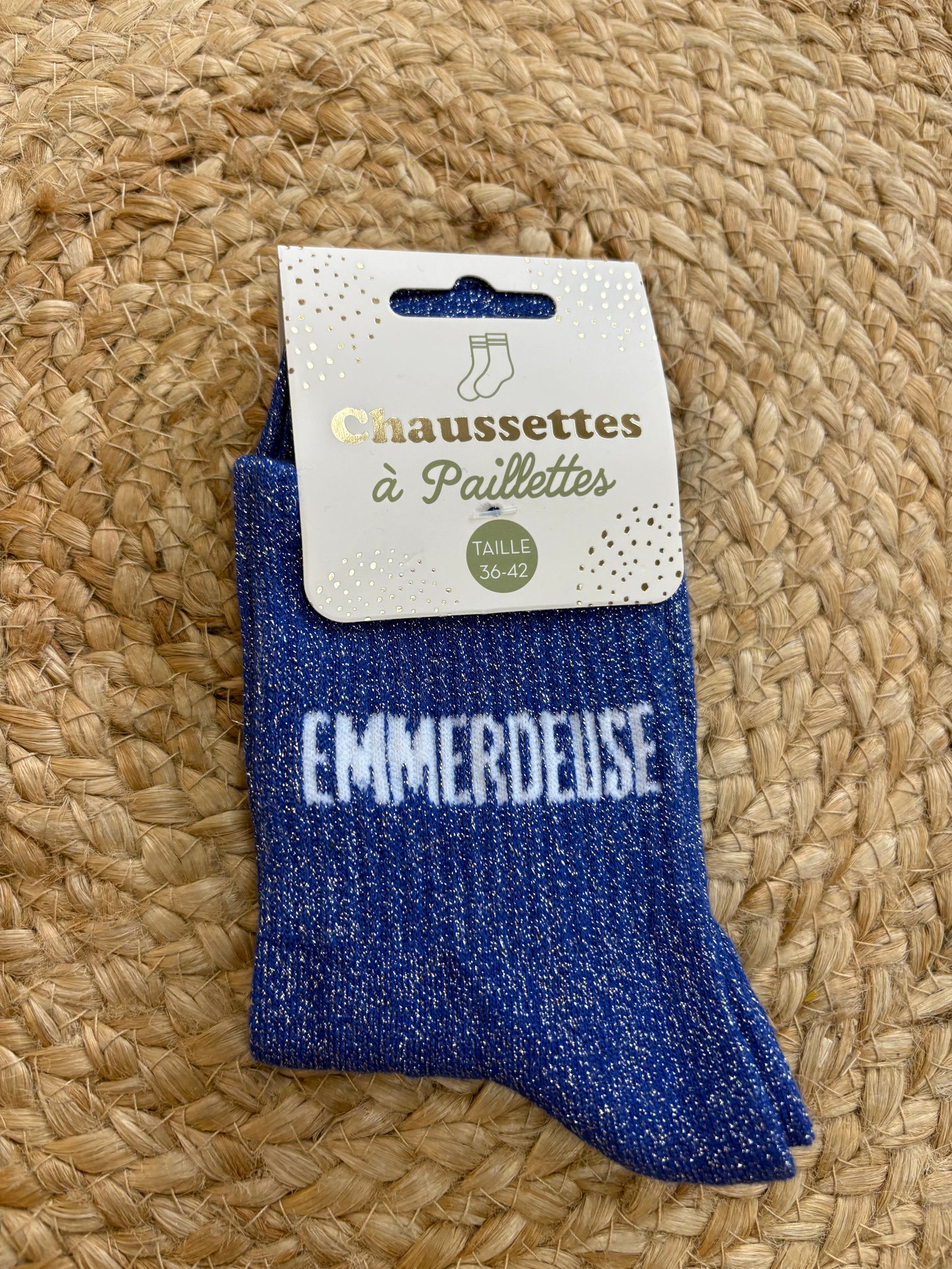 Chaussettes à paillettes ✨
