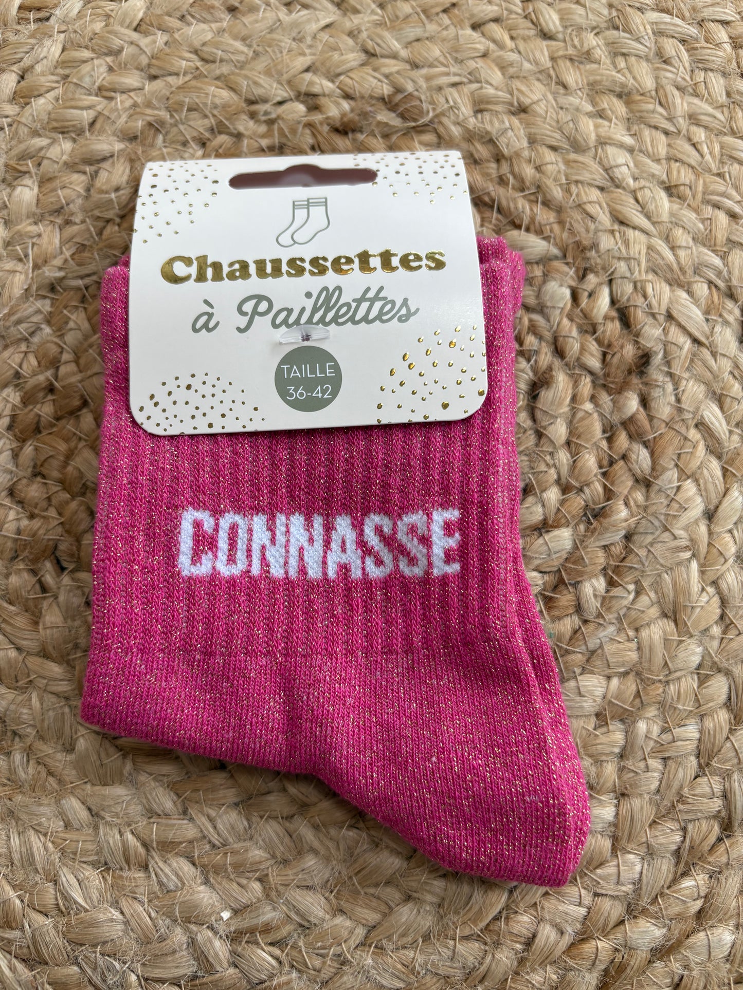 Chaussettes à paillettes ✨