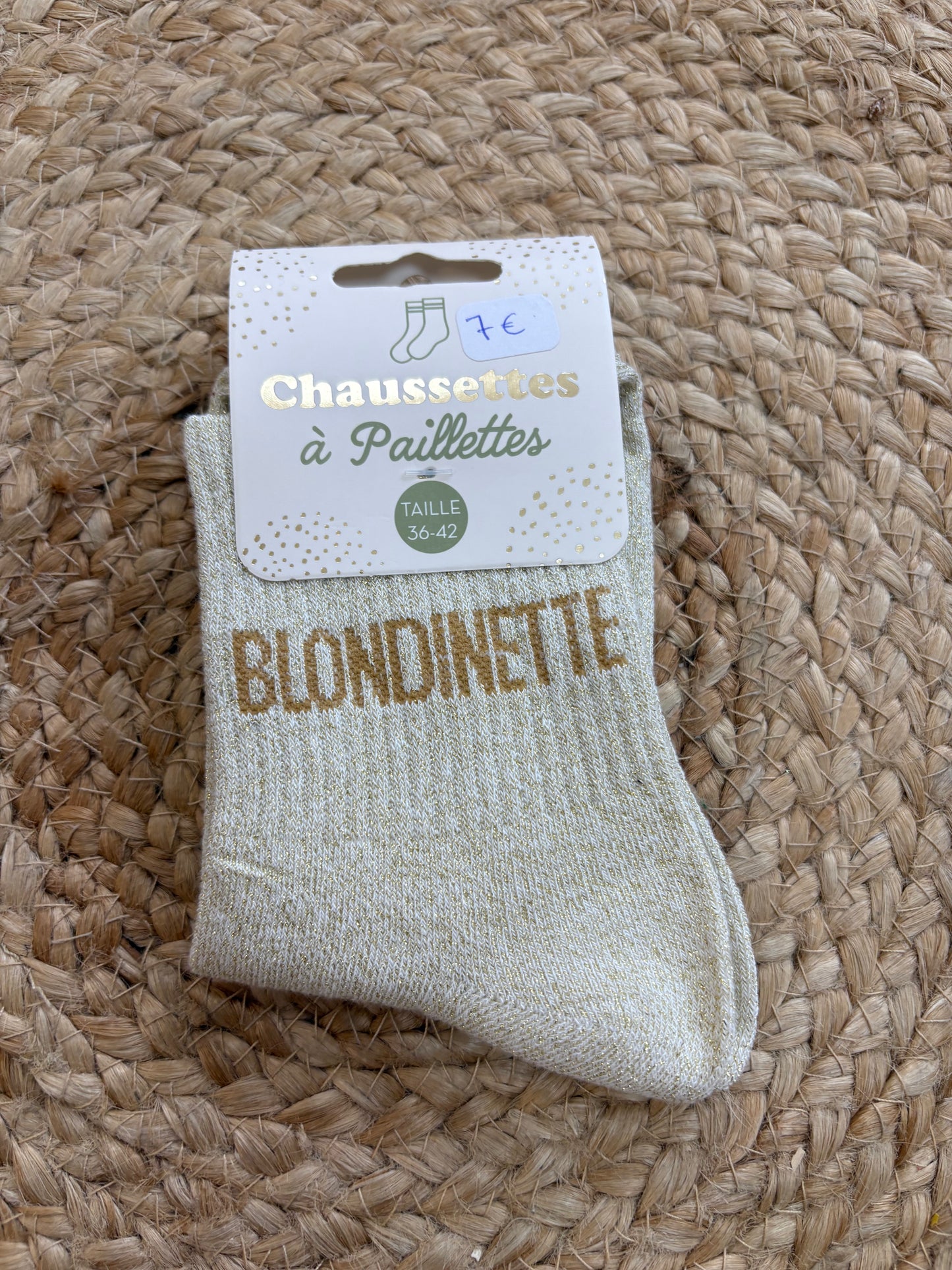 Chaussettes à paillettes ✨