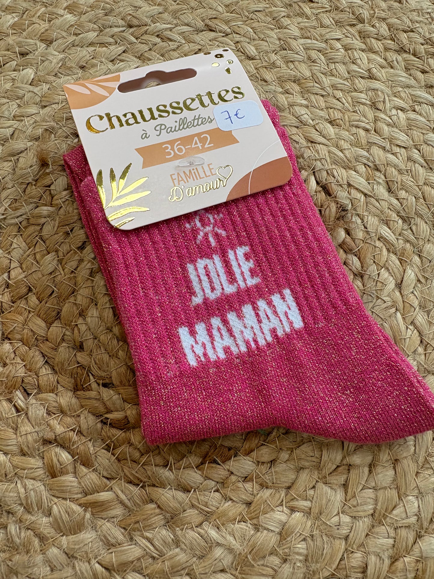 Chaussettes à paillettes ✨