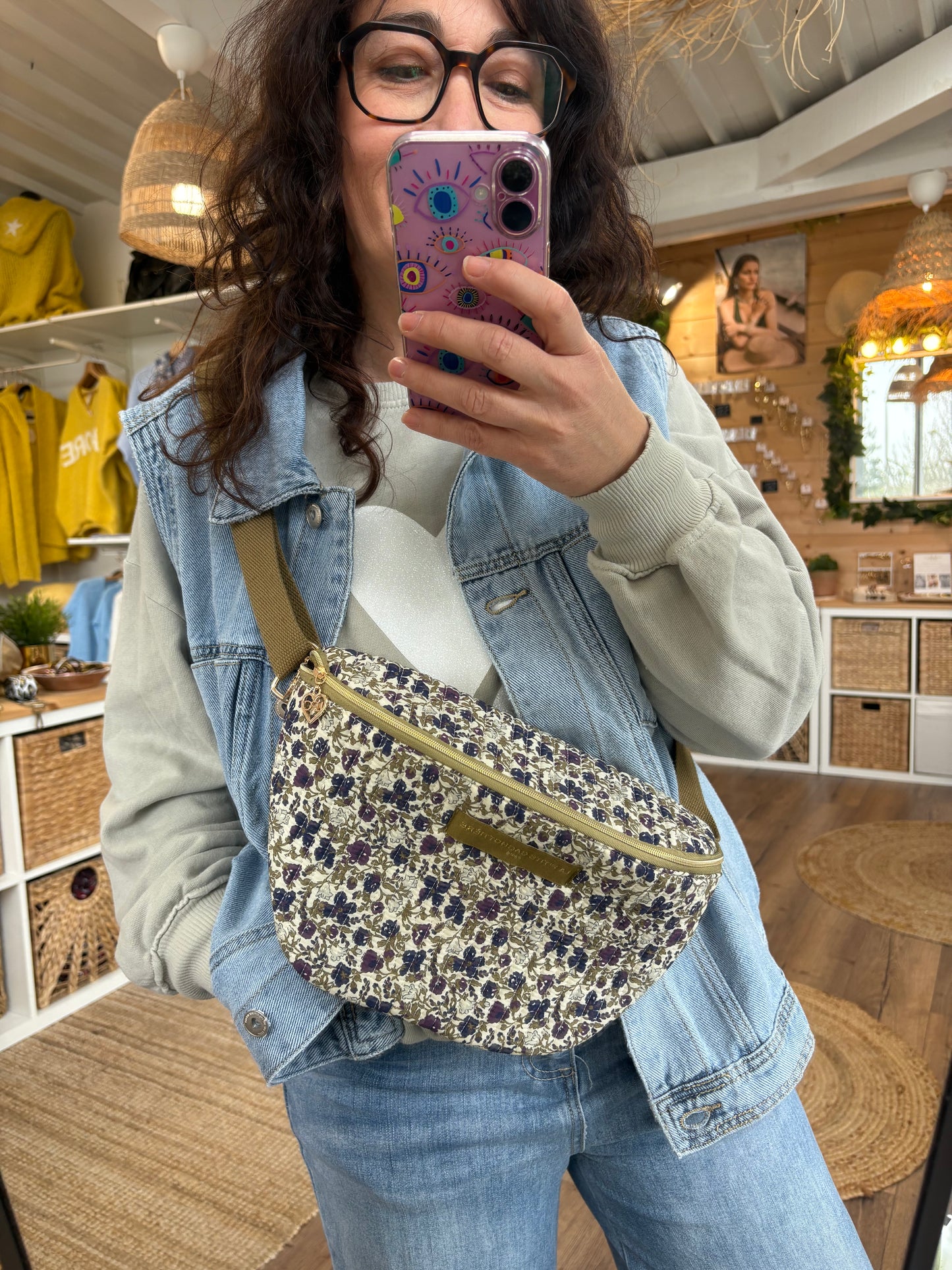 veste sans manches Jean