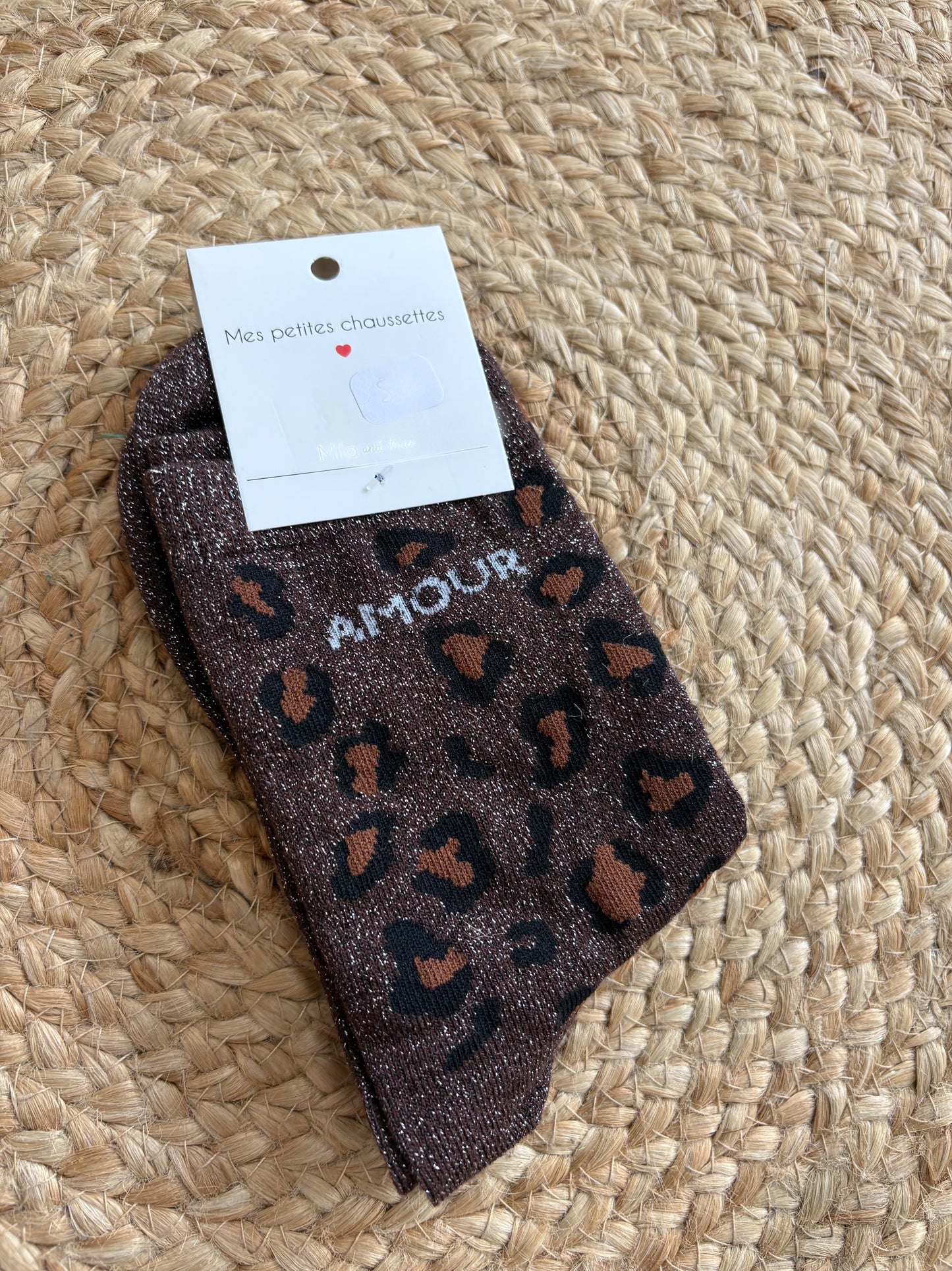 Chaussettes leopardđ