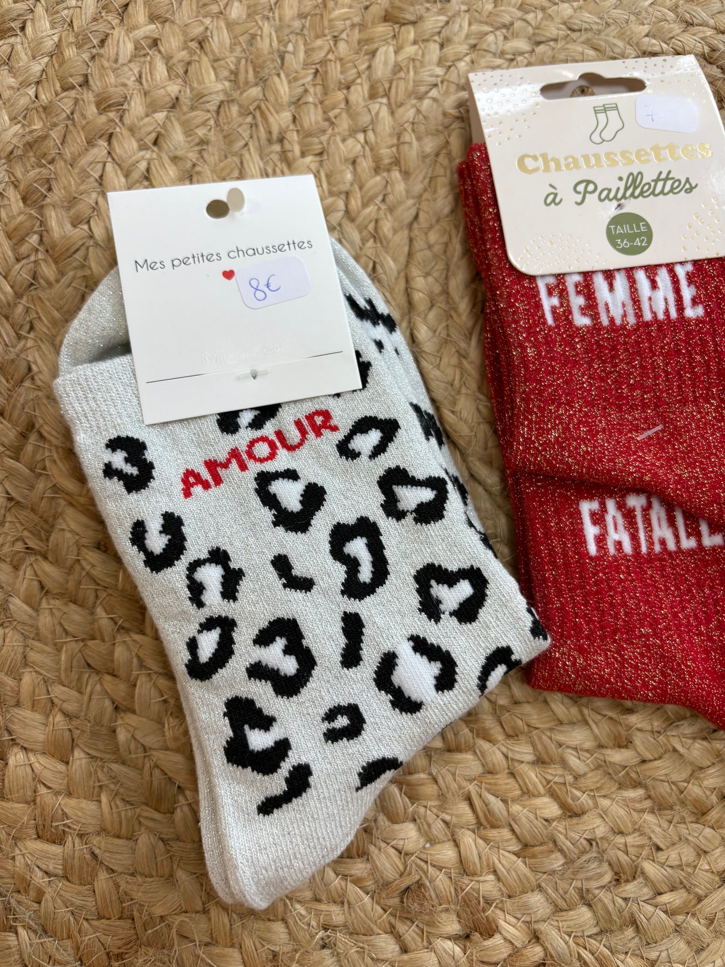 Chaussettes leopardđ