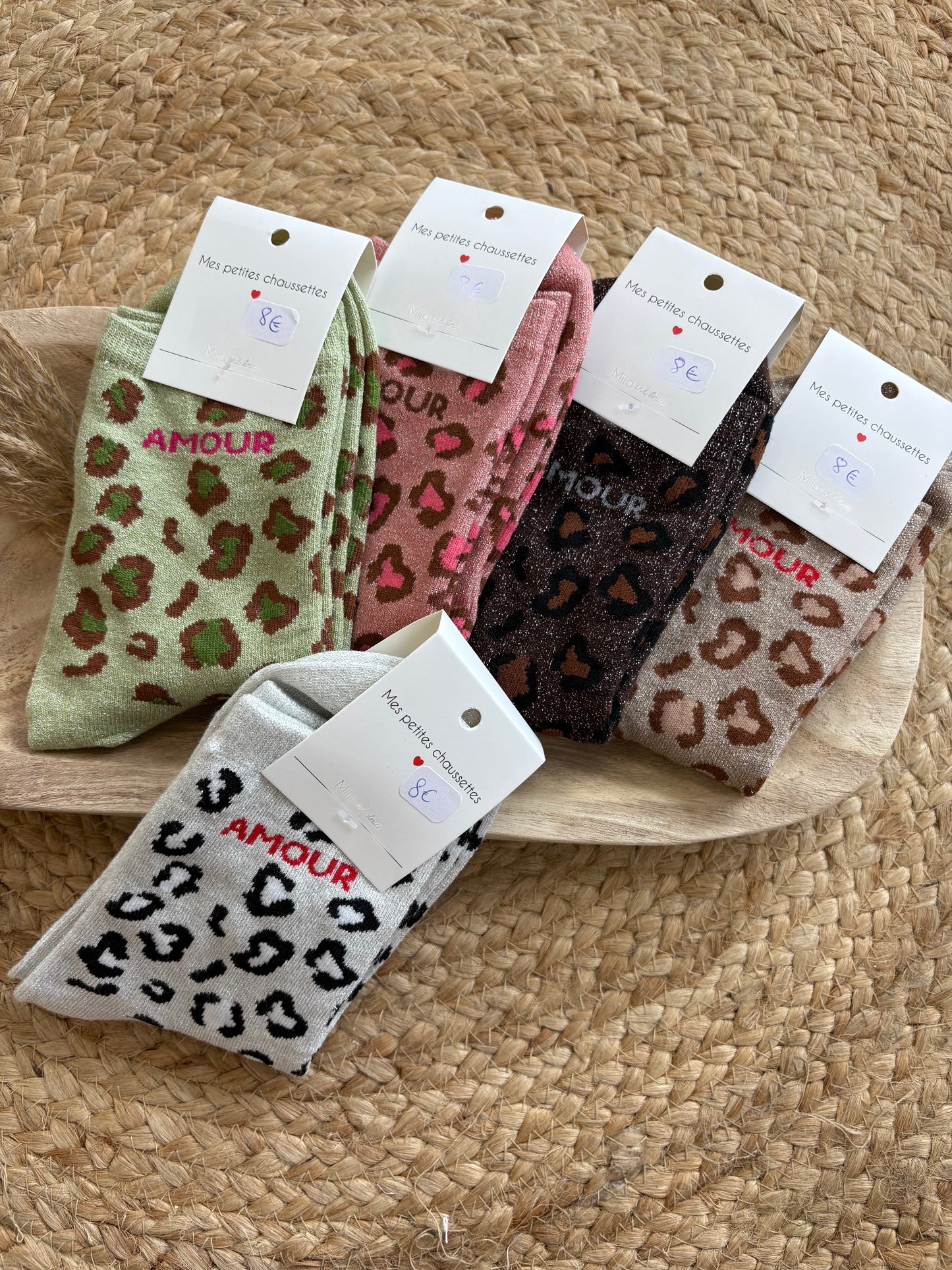 Chaussettes leopardđ