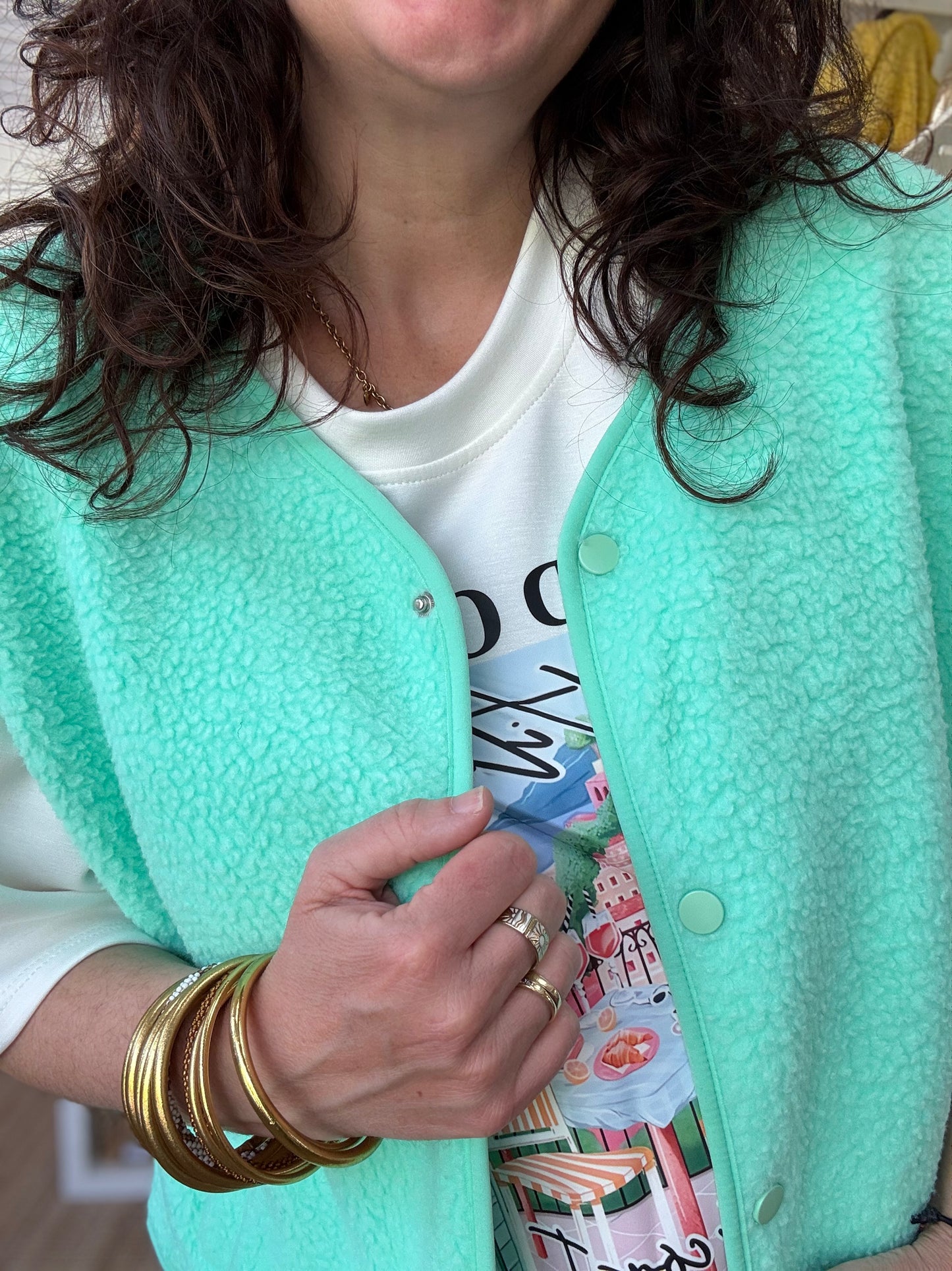 Veste Sans manche Lola Verte