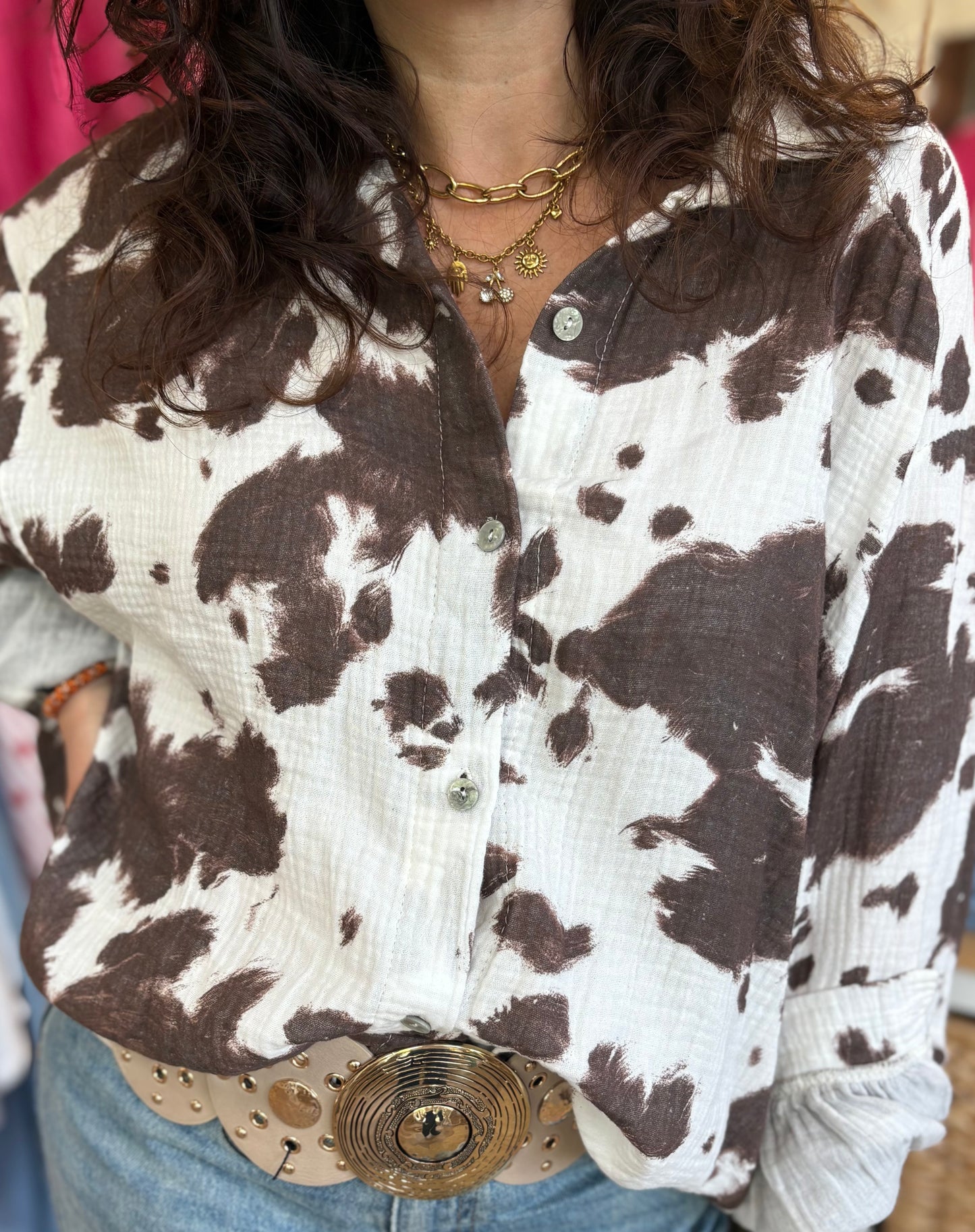 chemise Gaze de coton COW