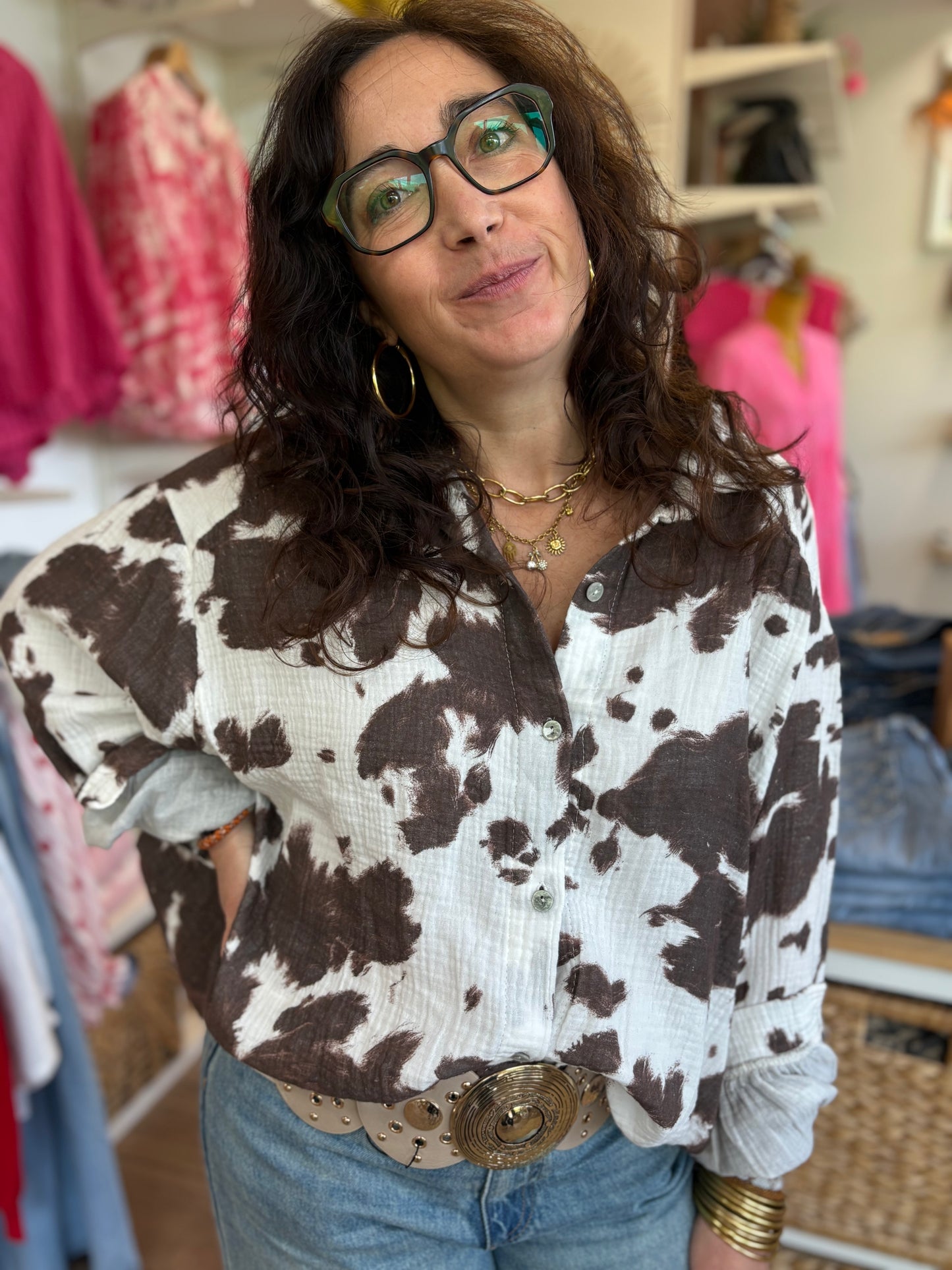 chemise Gaze de coton COW