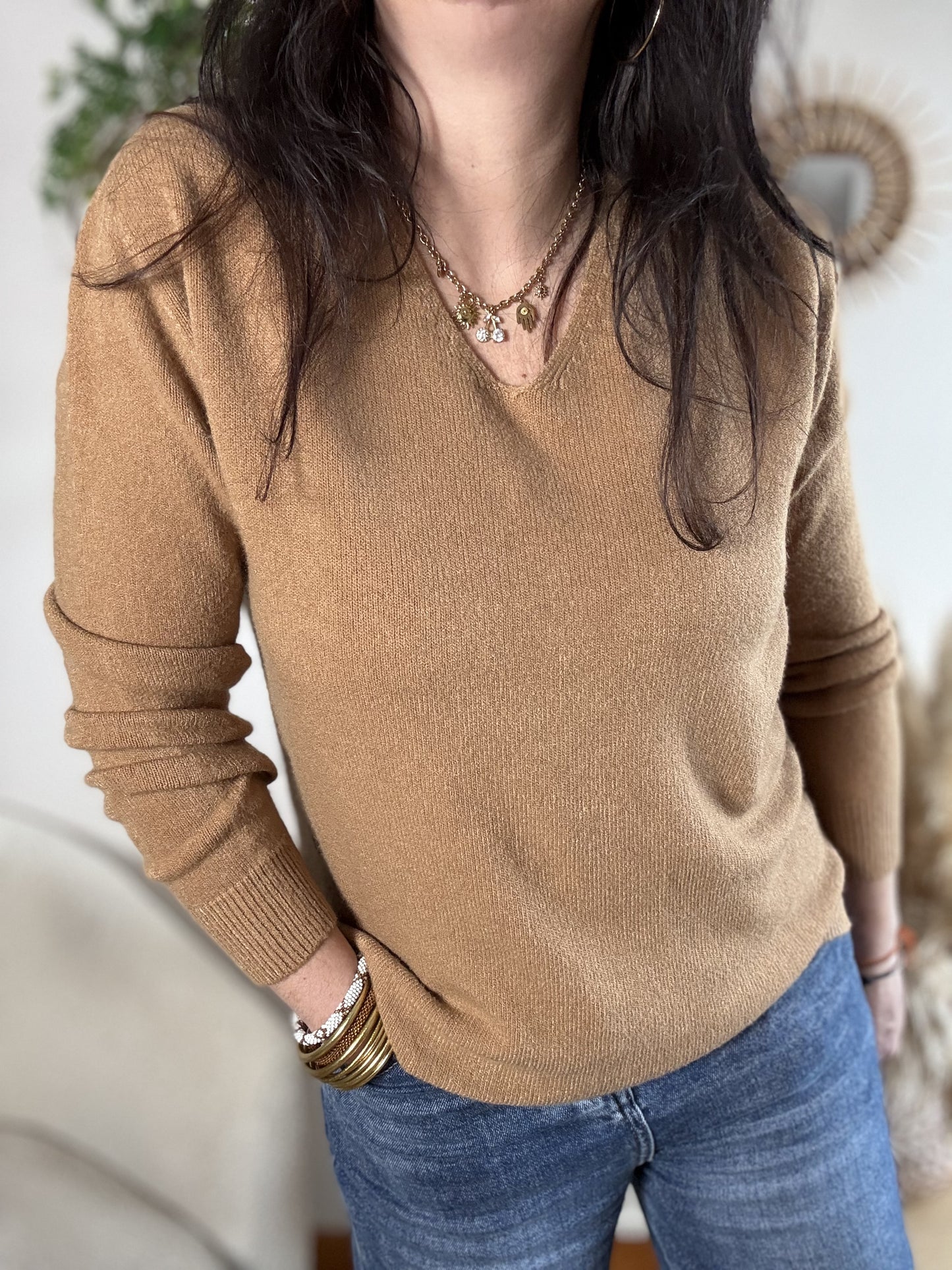Pull maille fine