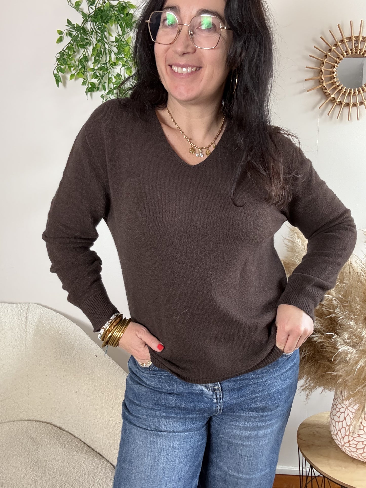 Pull maille fine