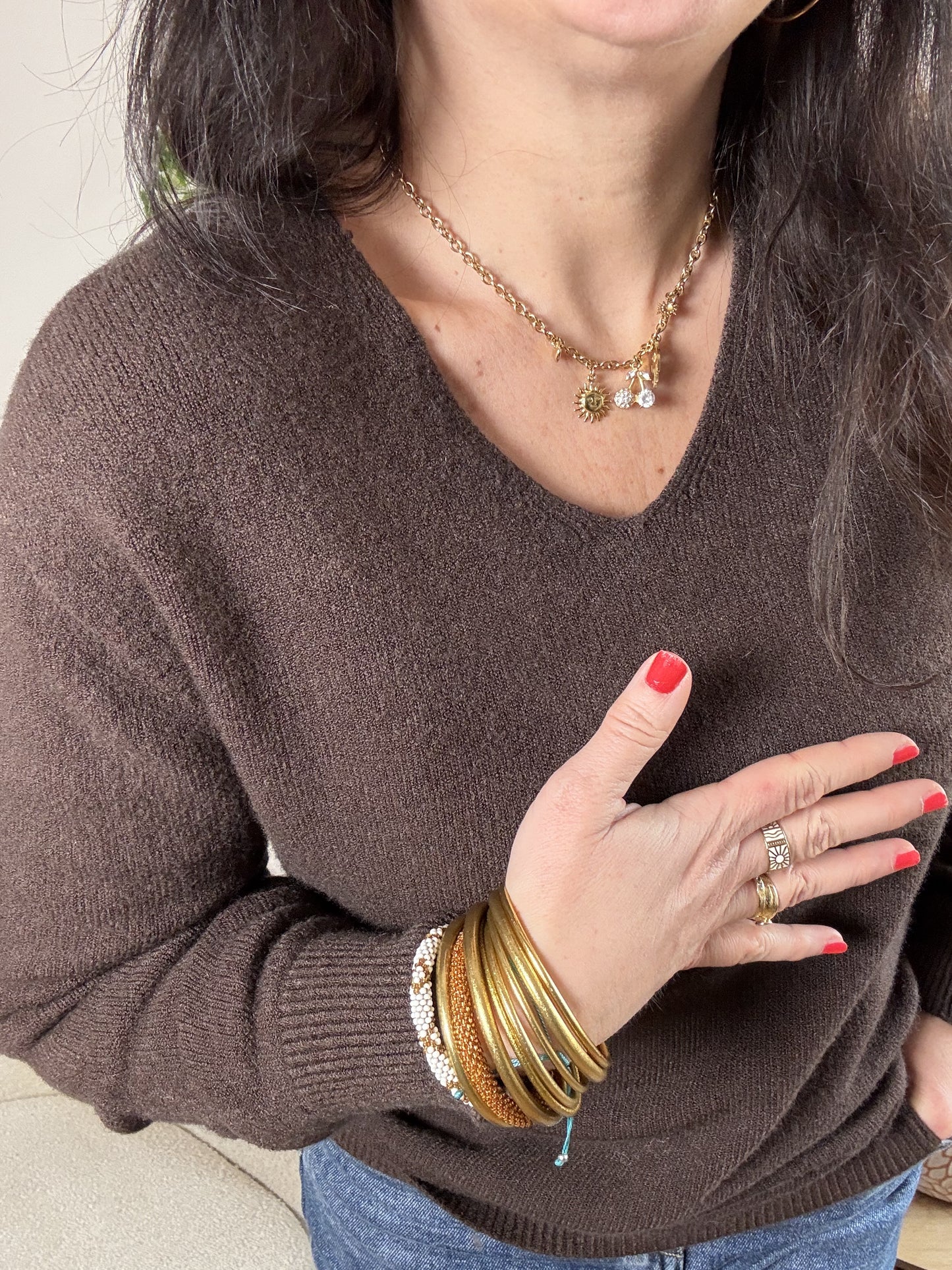 Pull maille fine