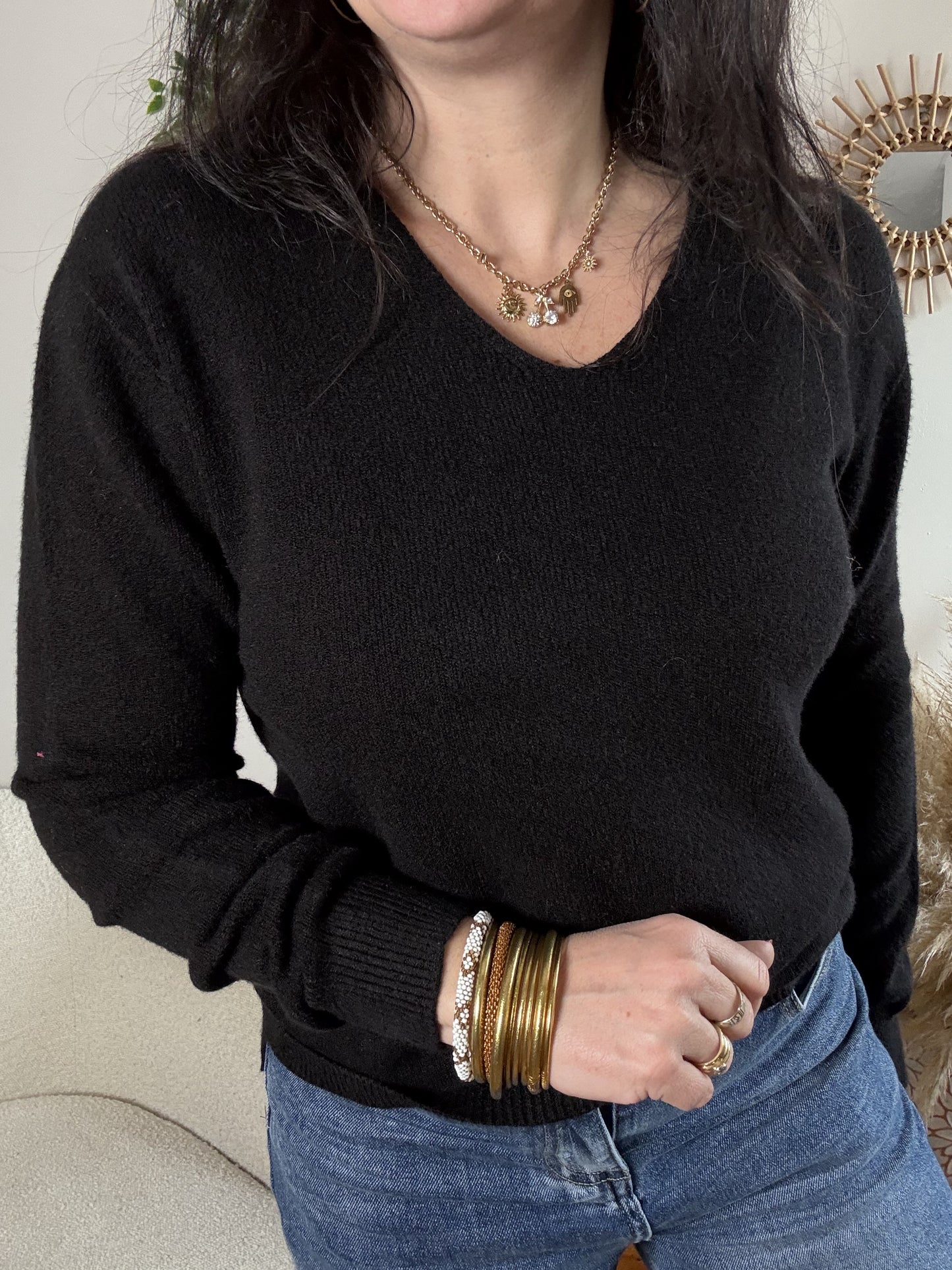 Pull maille fine
