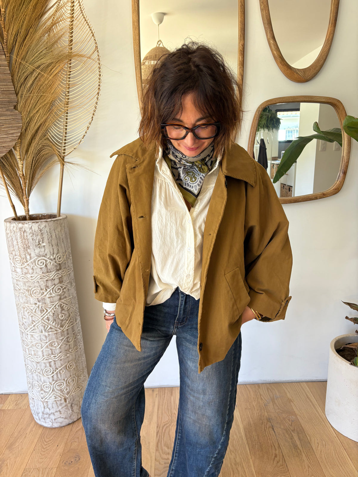 Veste Annie  Moutarde vintage