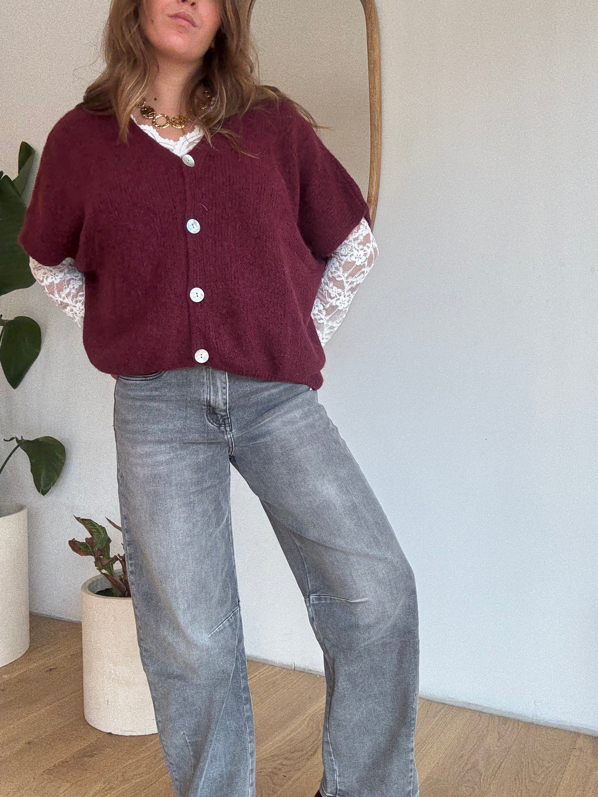 Jean Louisa gris clair
