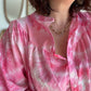 Chemisier pink Tie and Dye