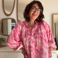 Chemisier pink Tie and Dye