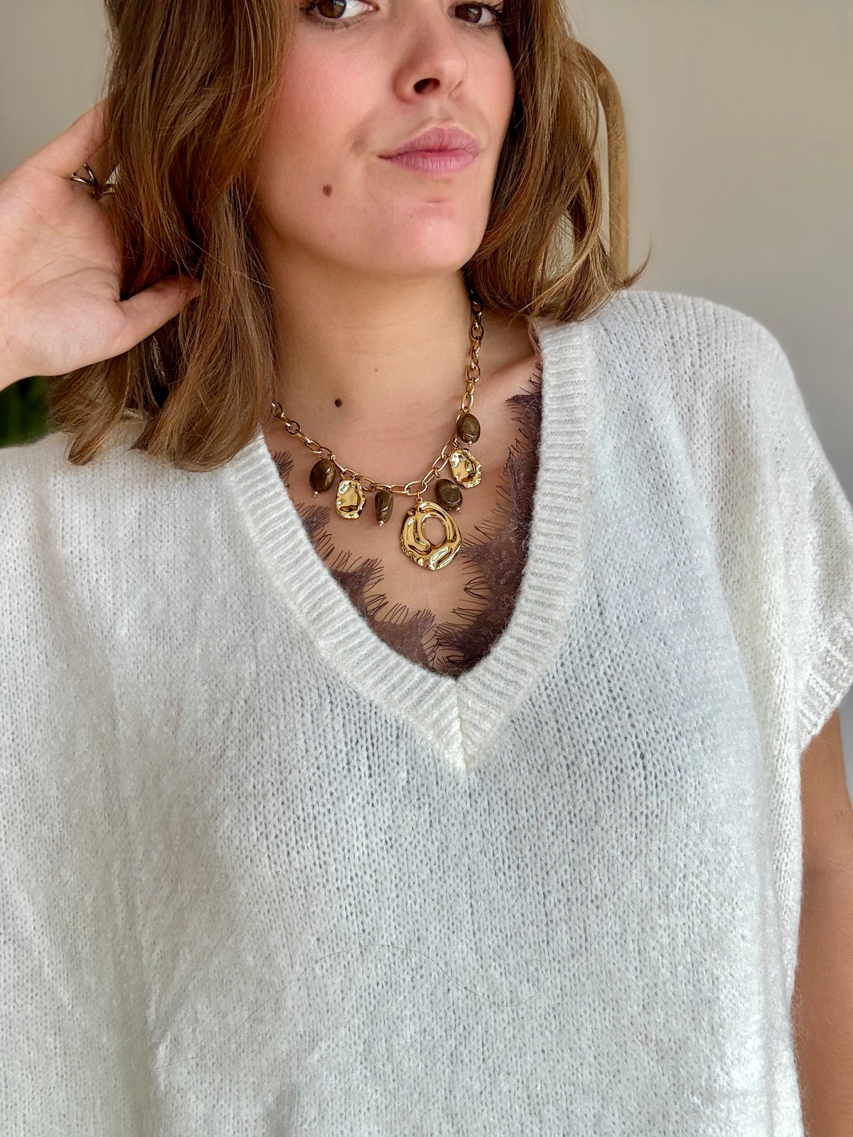 Collier Sol Ambre