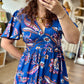 Robe Palmira bleu