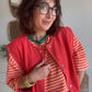 Veste sans Manches LIZZIE orange
