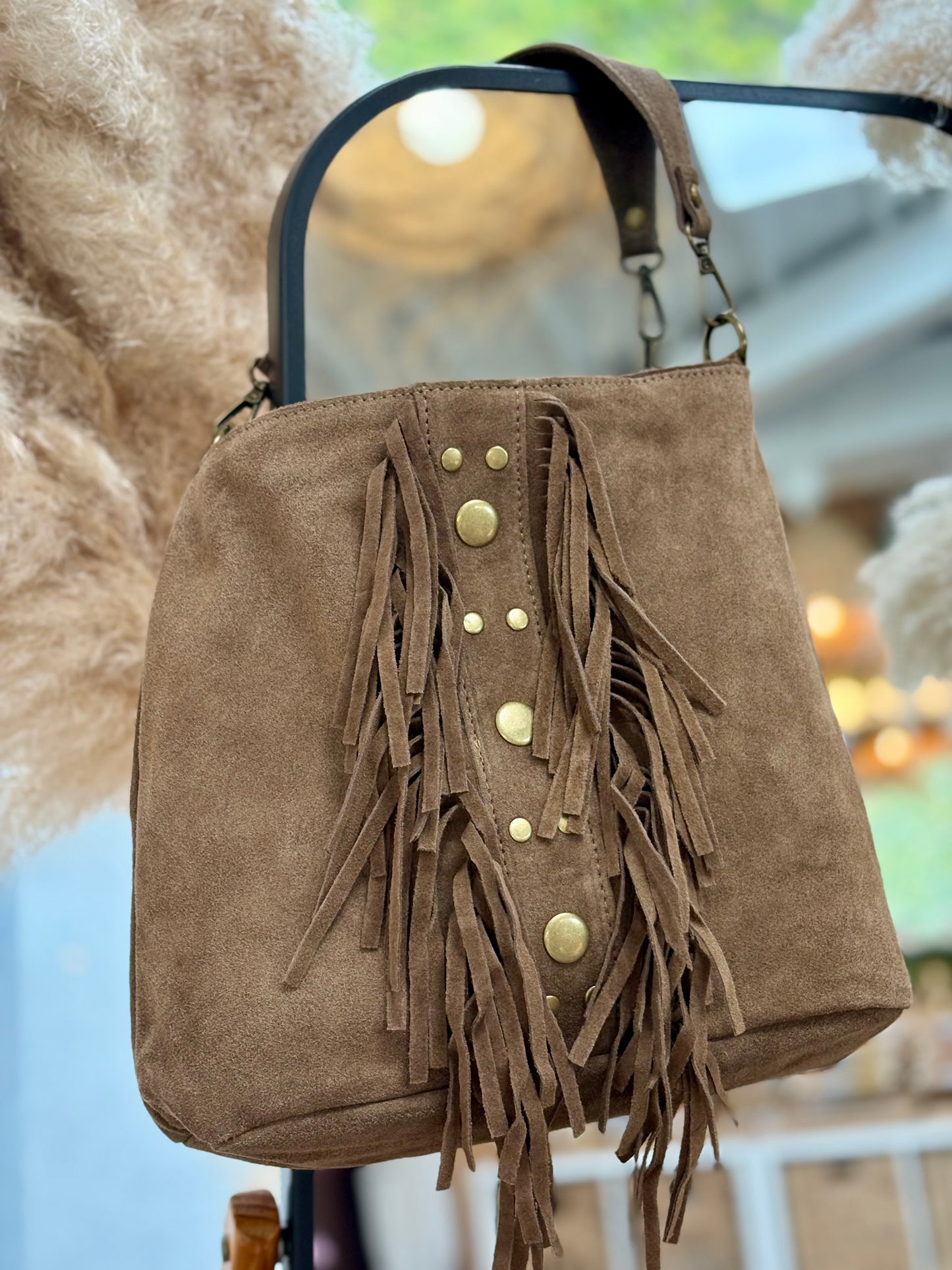 Sac franges western
