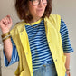 Veste sans manches LIZZIE jaune