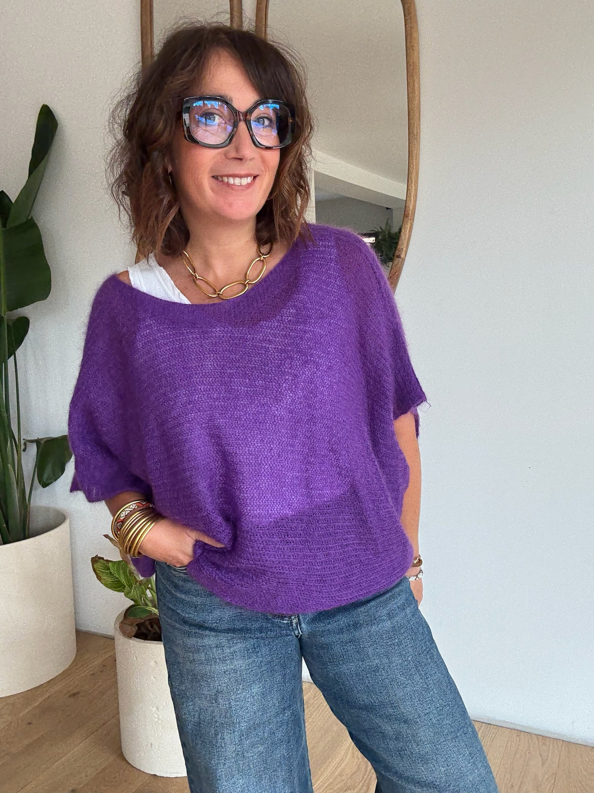 Pull Mia violet