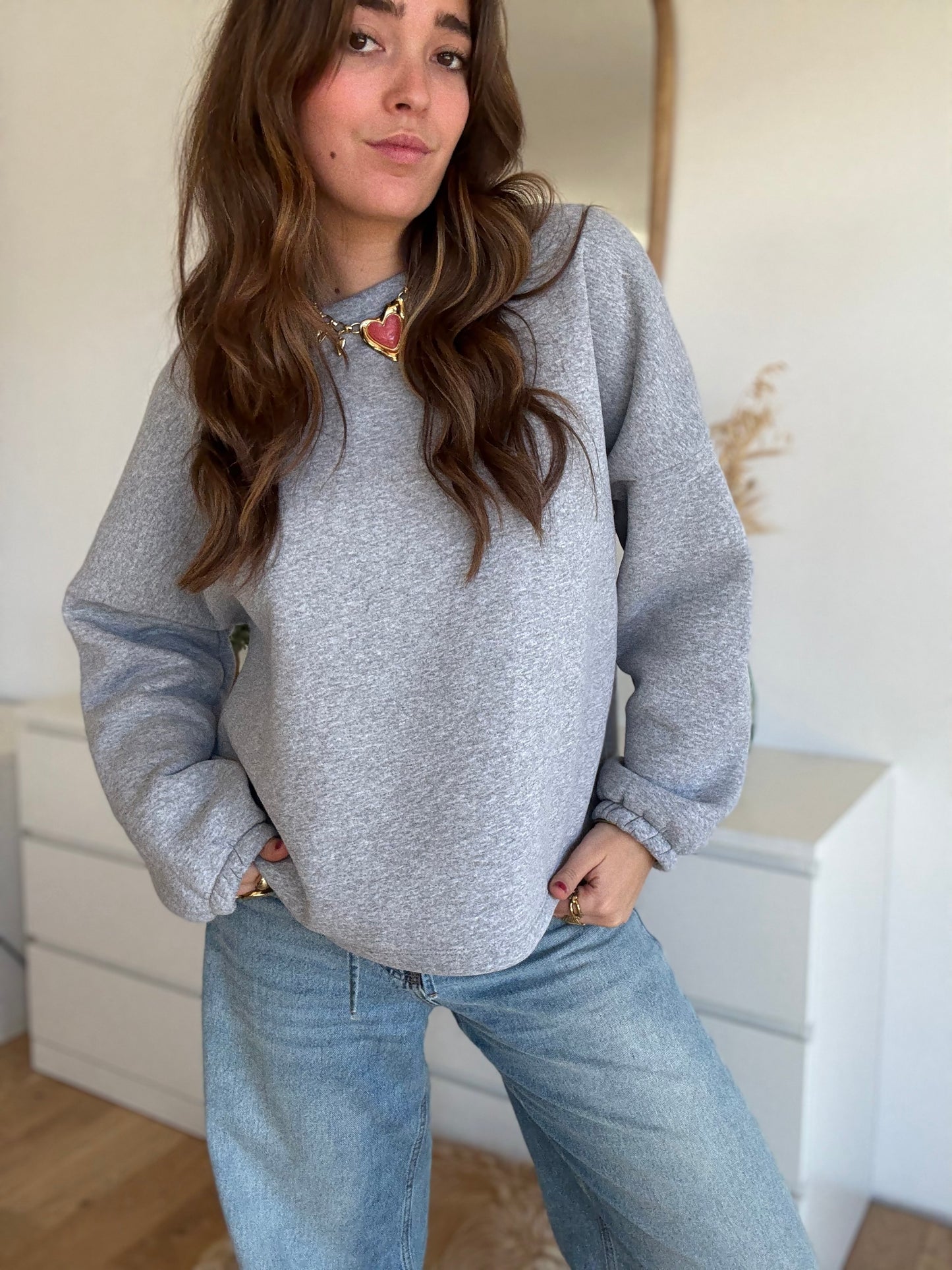 Sweat self Love gris /rose