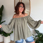 Blouse Bohème Kaki