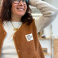 Veste Teddy cognac