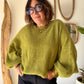 Pull Oliver vert olive