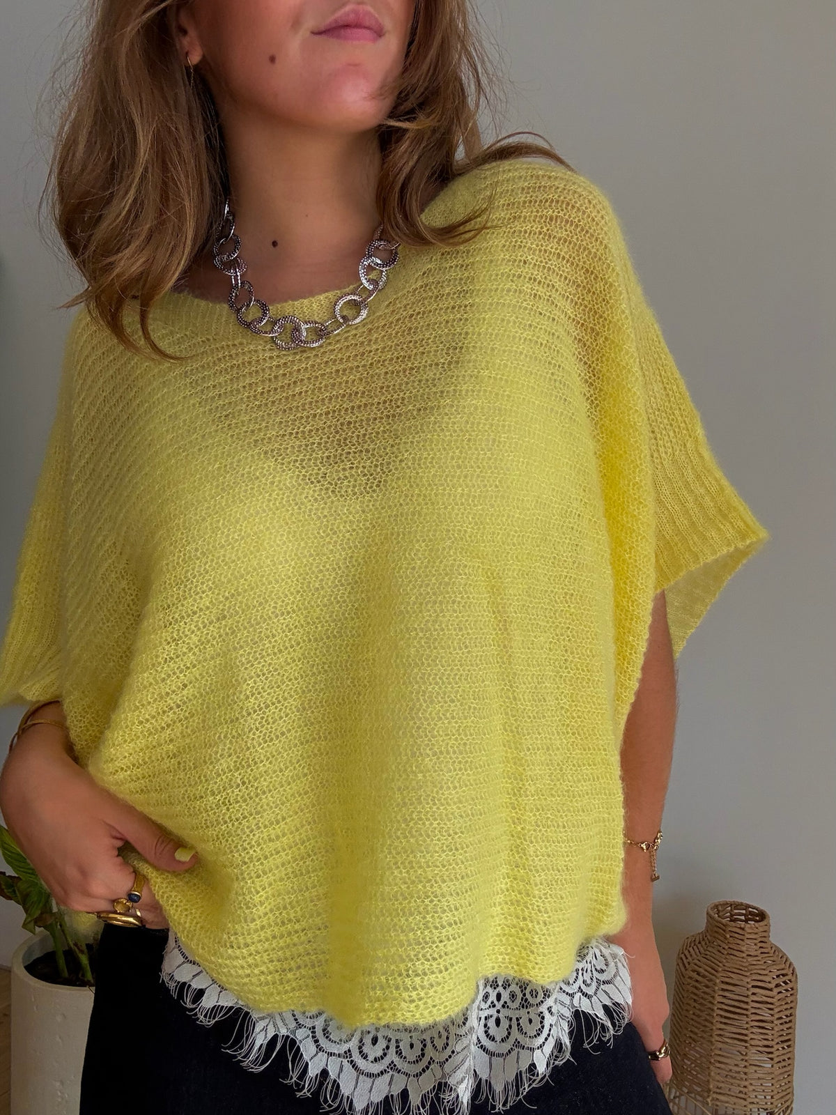 Pull Mia jaune